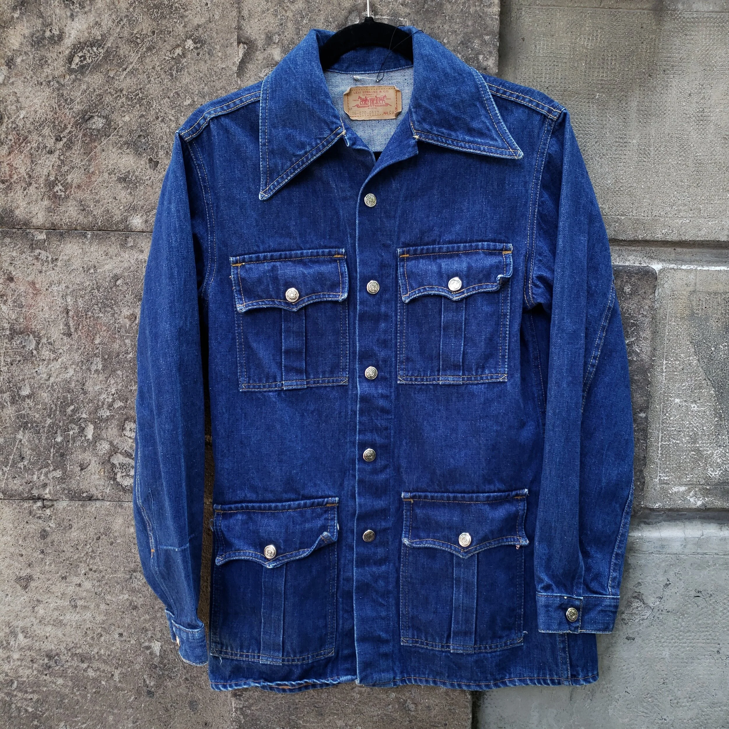 1970's Levi's Orange Tab Denim Trucker Jacket