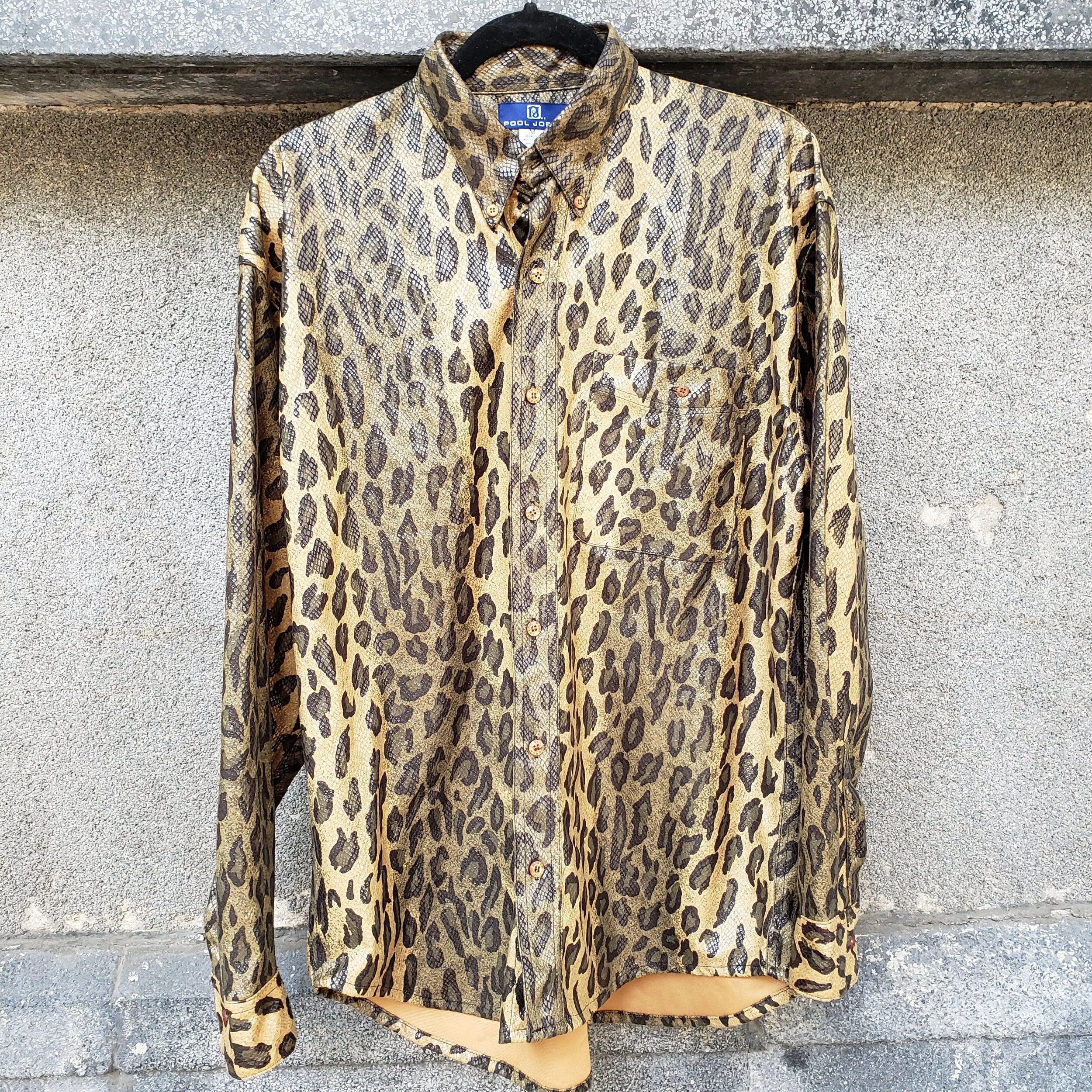 1990's Leopard Print Shirt