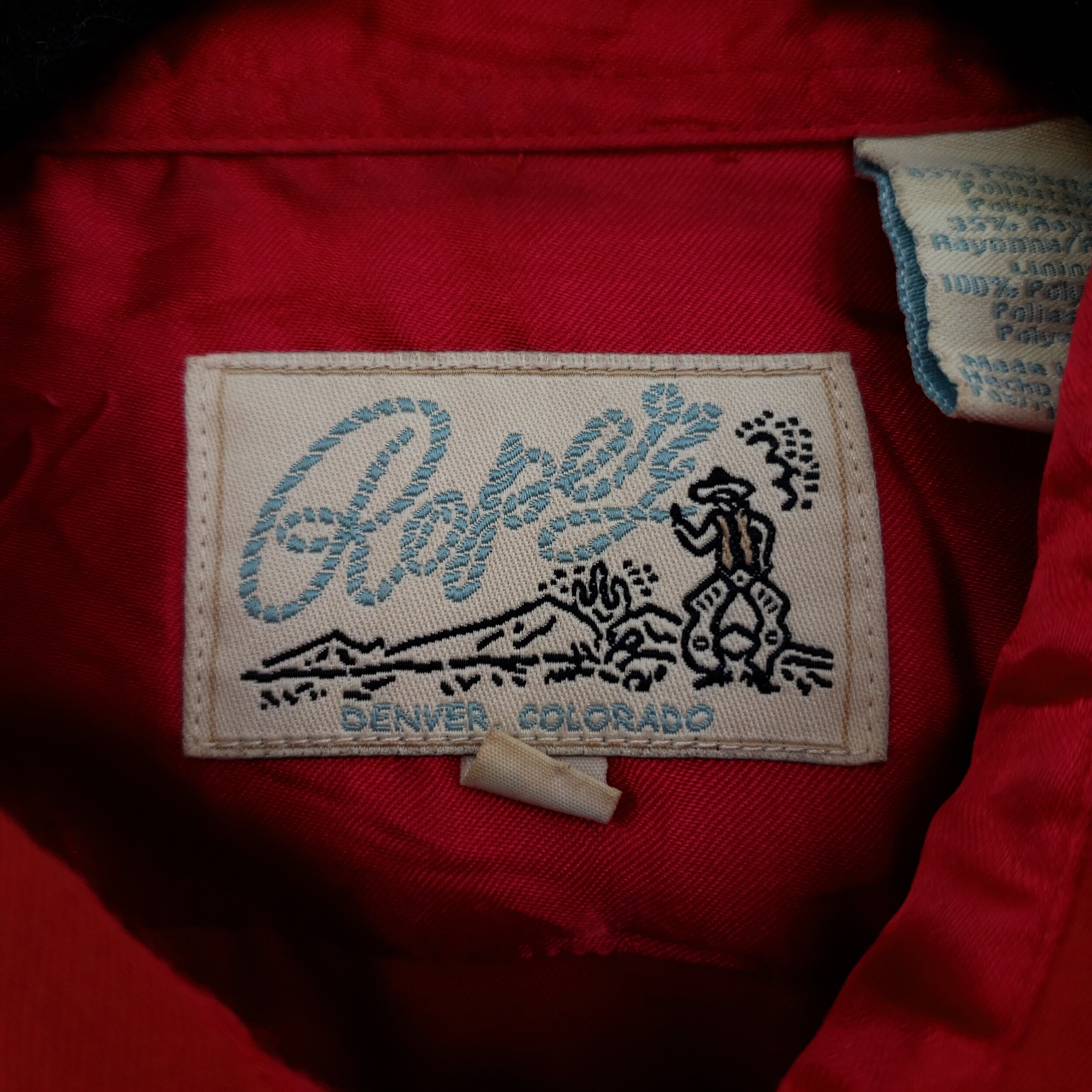 1980's Western Cowboy Shirt