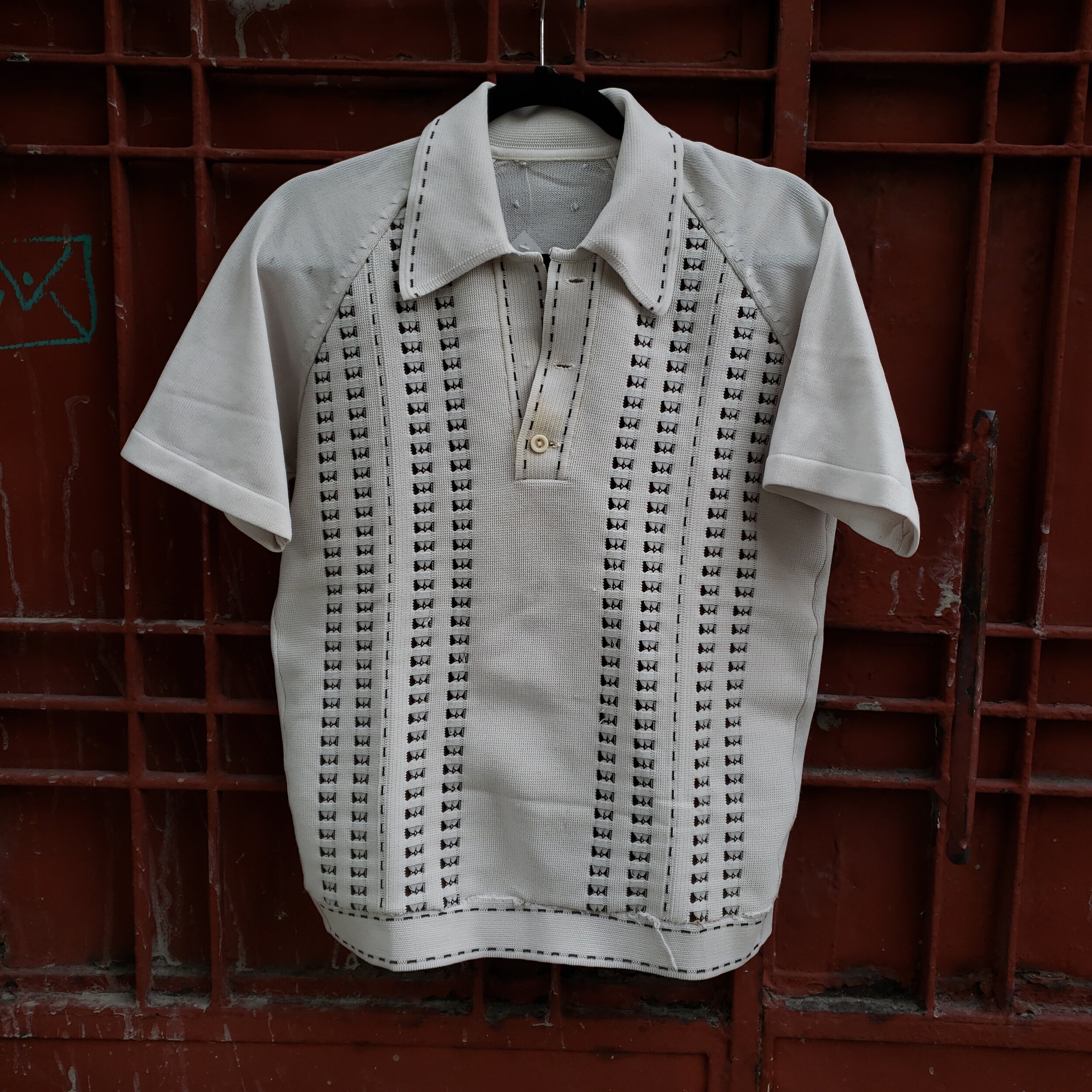 1970's knit polo shirt