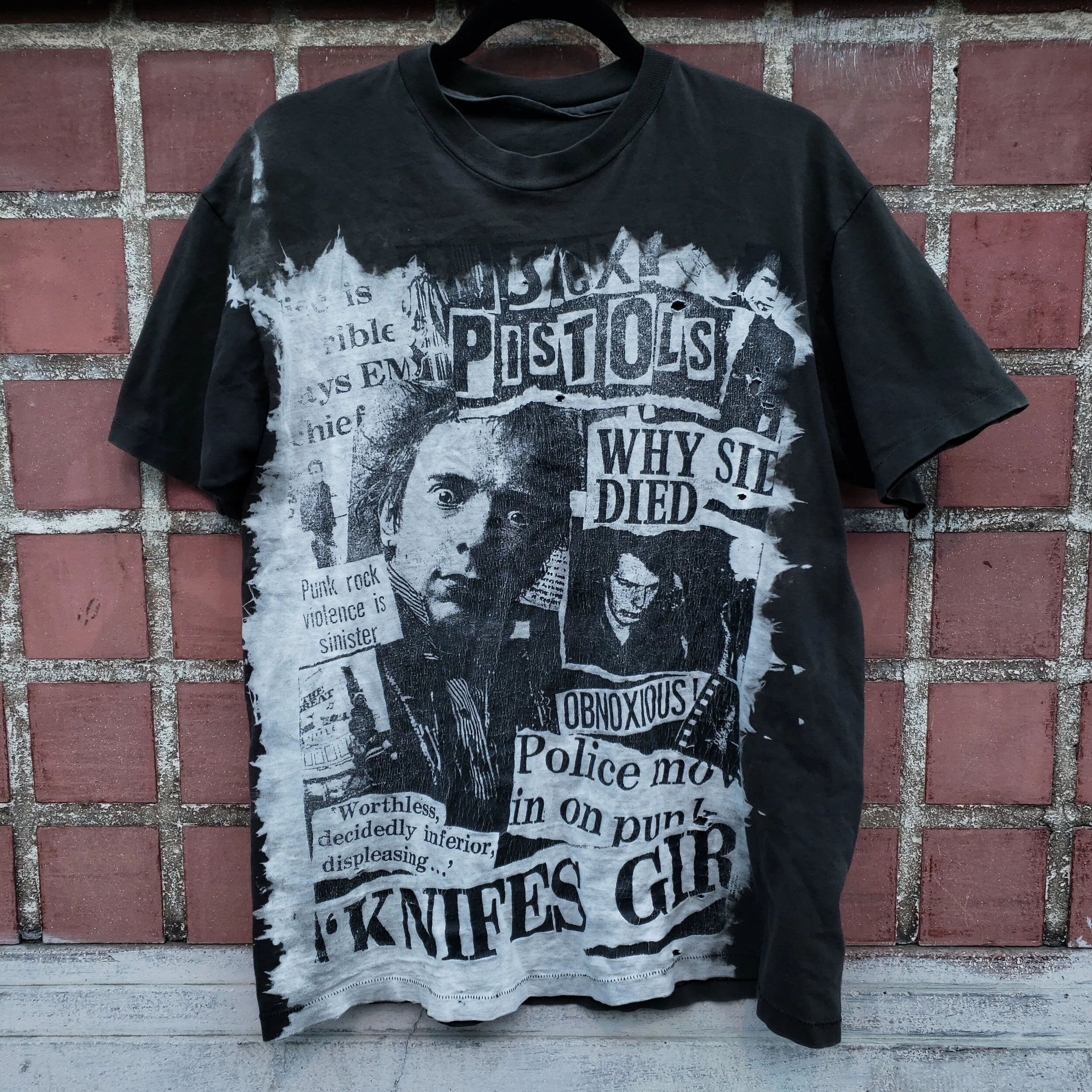 1980's Sex Pistols Single Stitch T Shirt