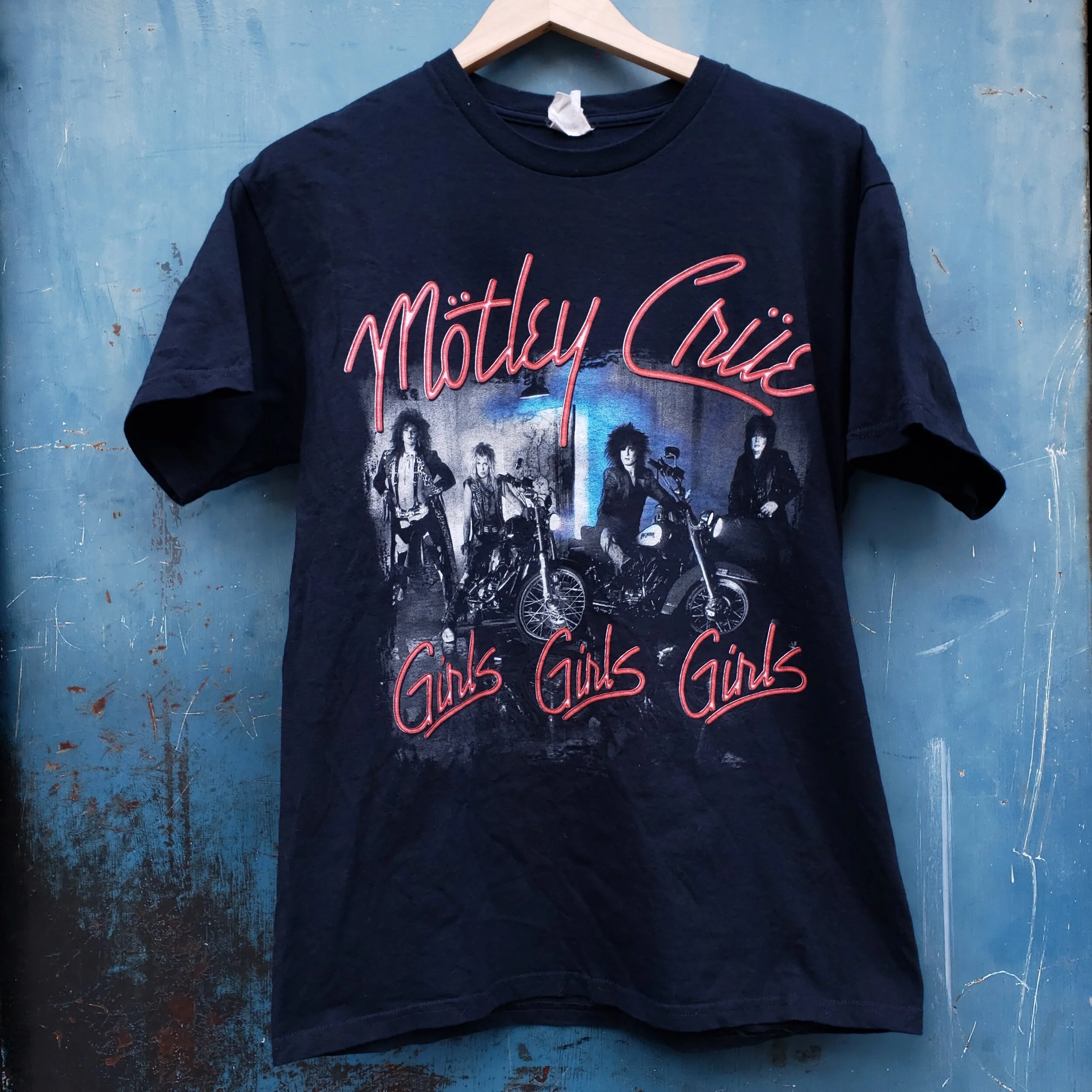2001 Mötley Crüe "Girls Girls Girls" t-shirt