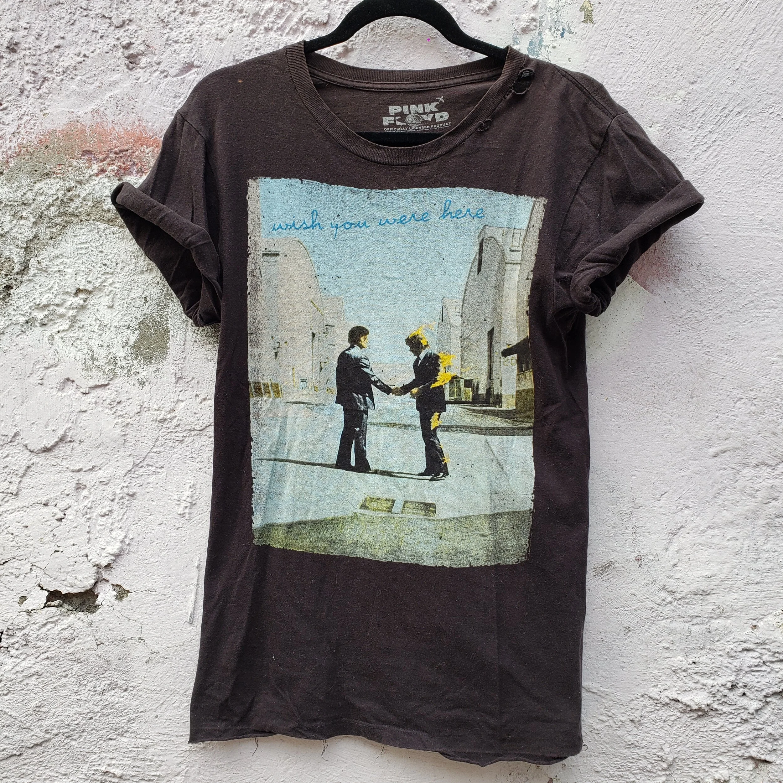 1990's Pink Floyd Wish You Were Here tshirt