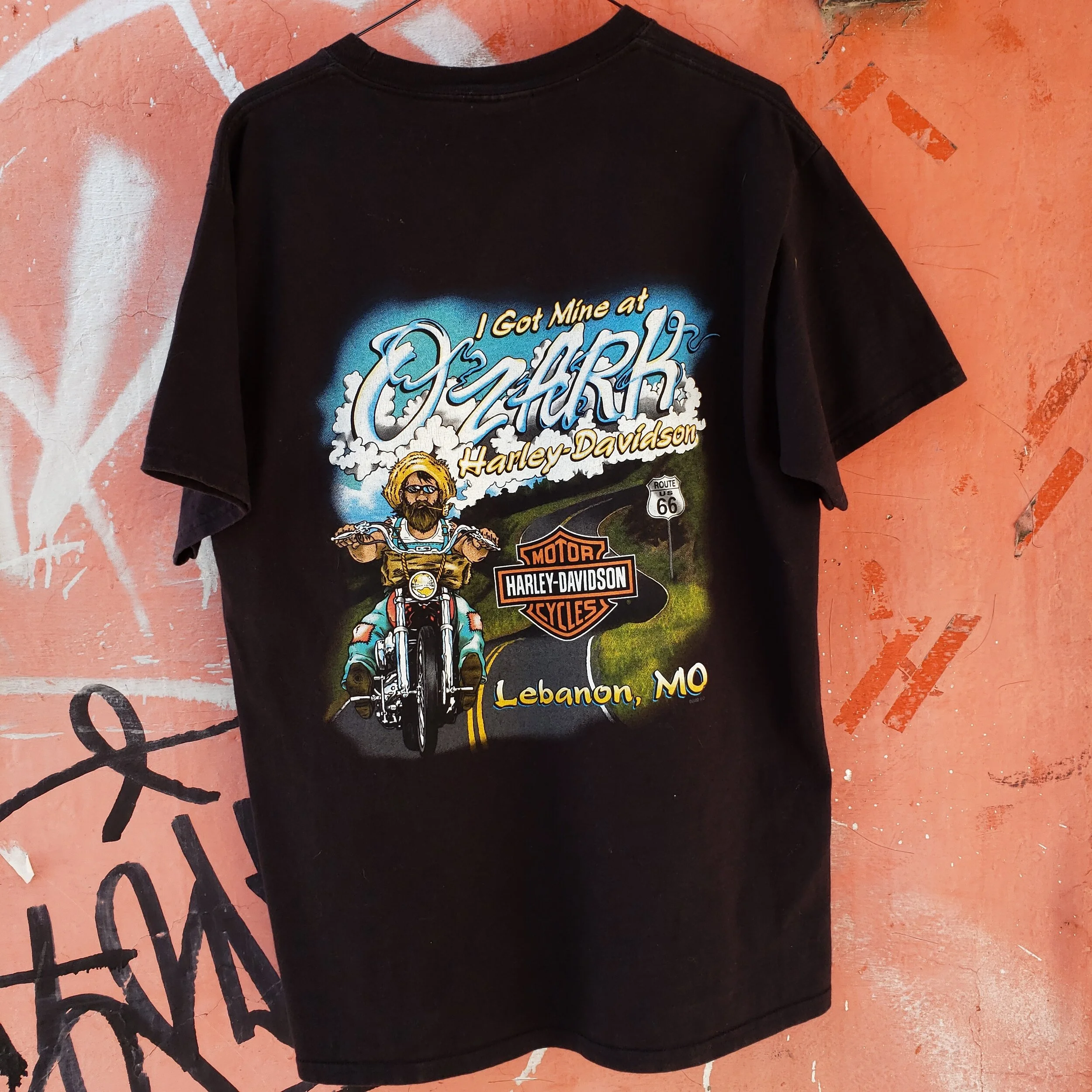 2002 Harley Davidson Ozark t-shirt