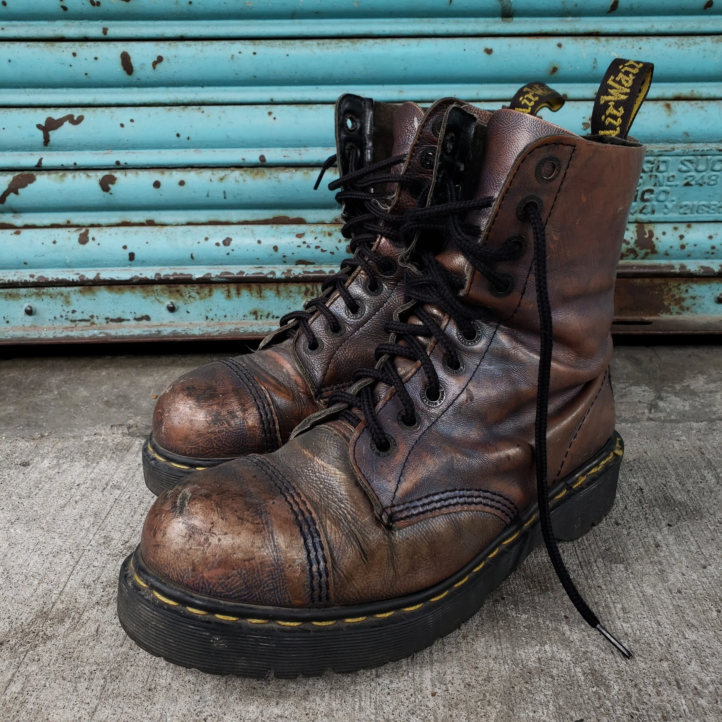 1990's Grunge Dr. Martens 1919 Steel Toe