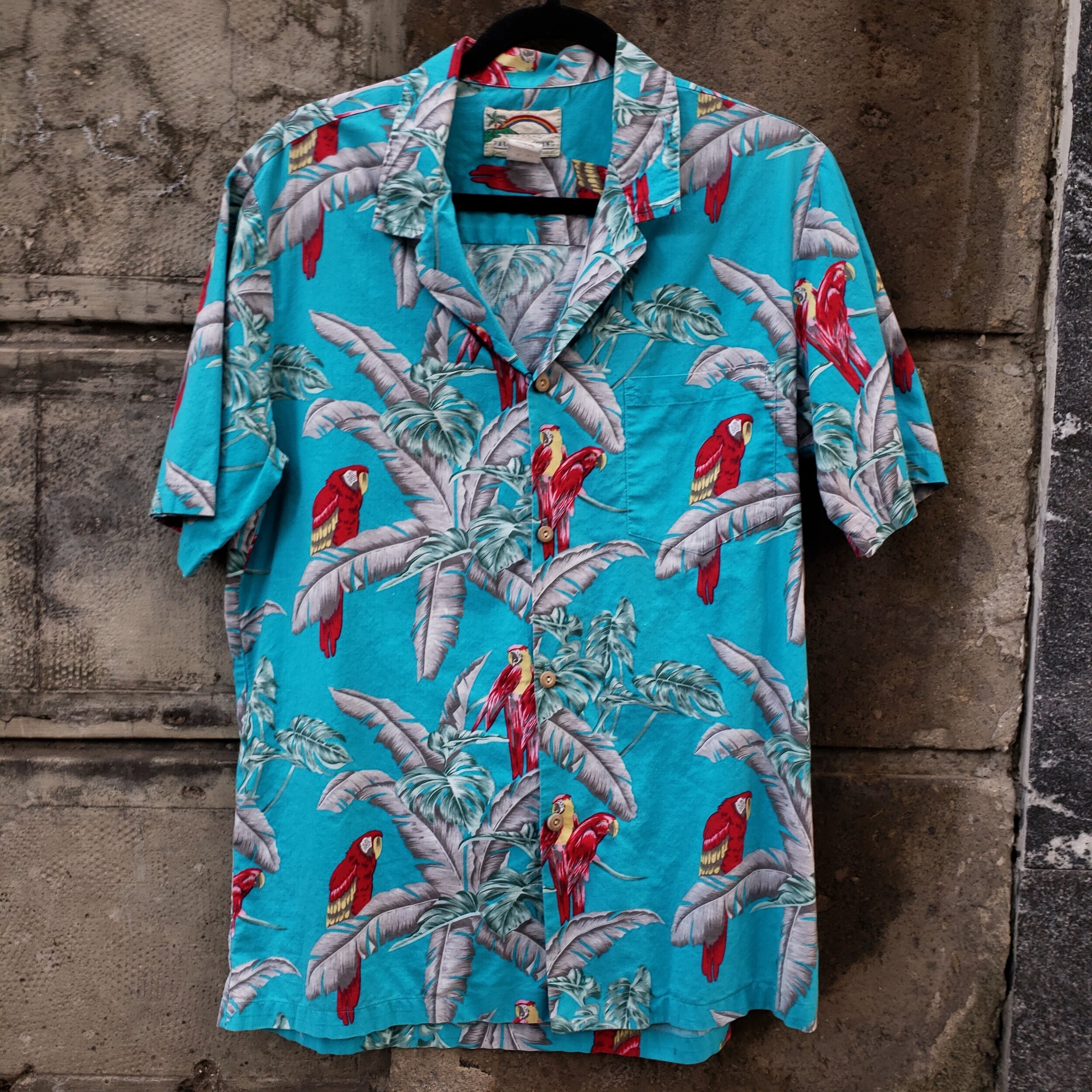 1990's Paradise Found Aloha Shirt