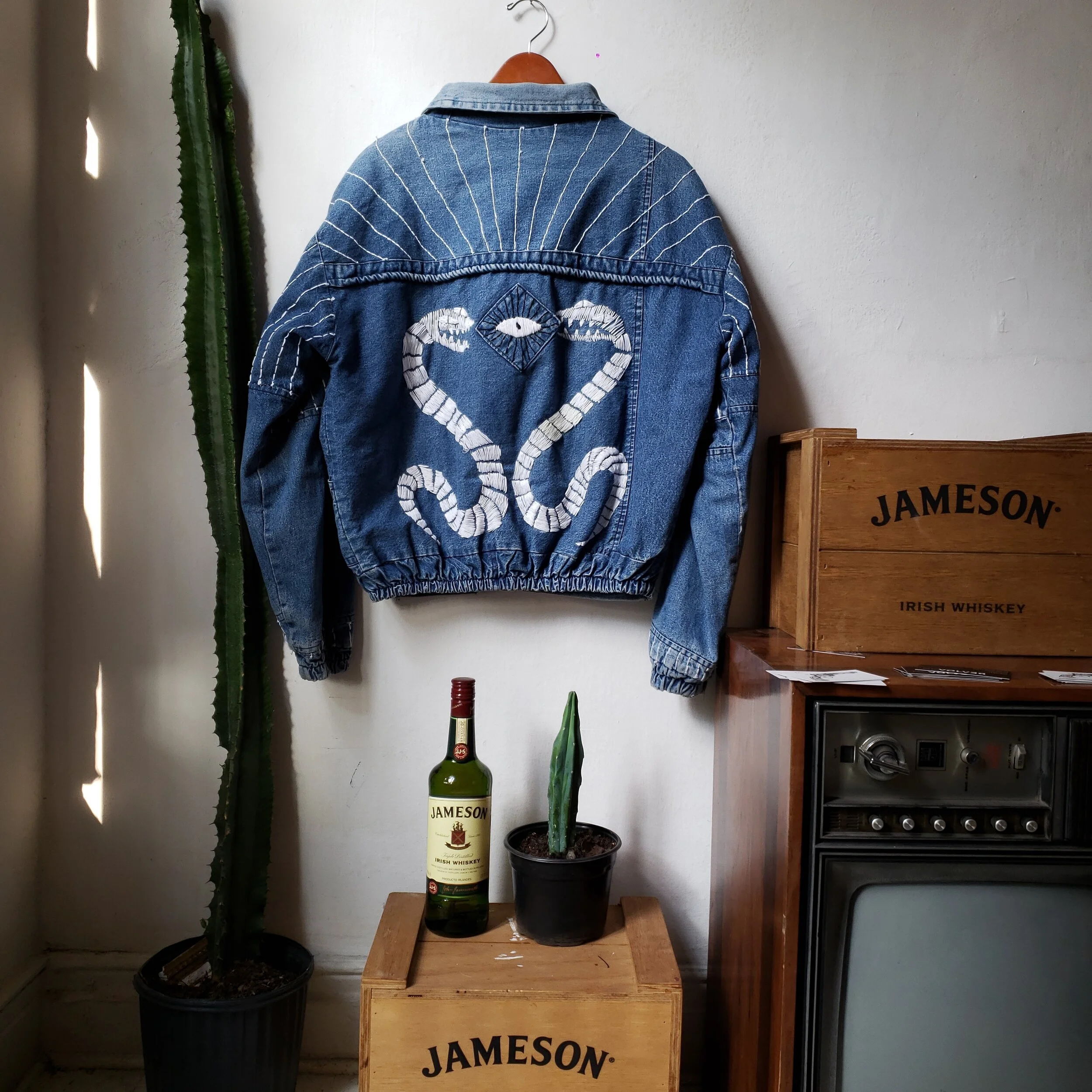 1970's Denim Jacket by Daniela Salmón