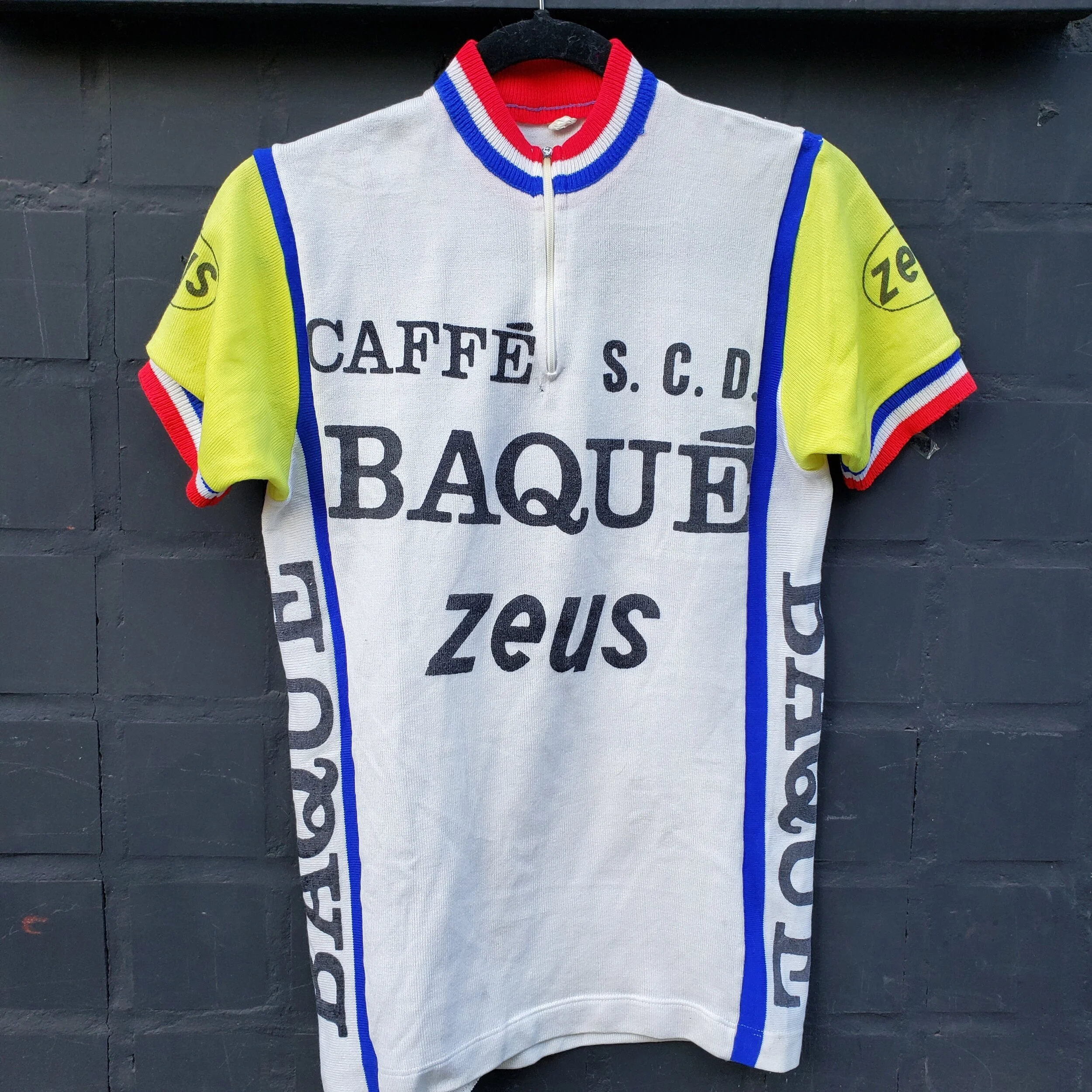 1960's Zeus Maillot Ciclismo
