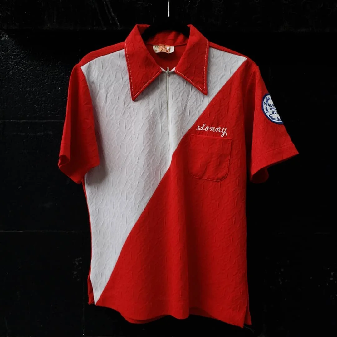 1970's King Louie Double Knit Bowling Shirt