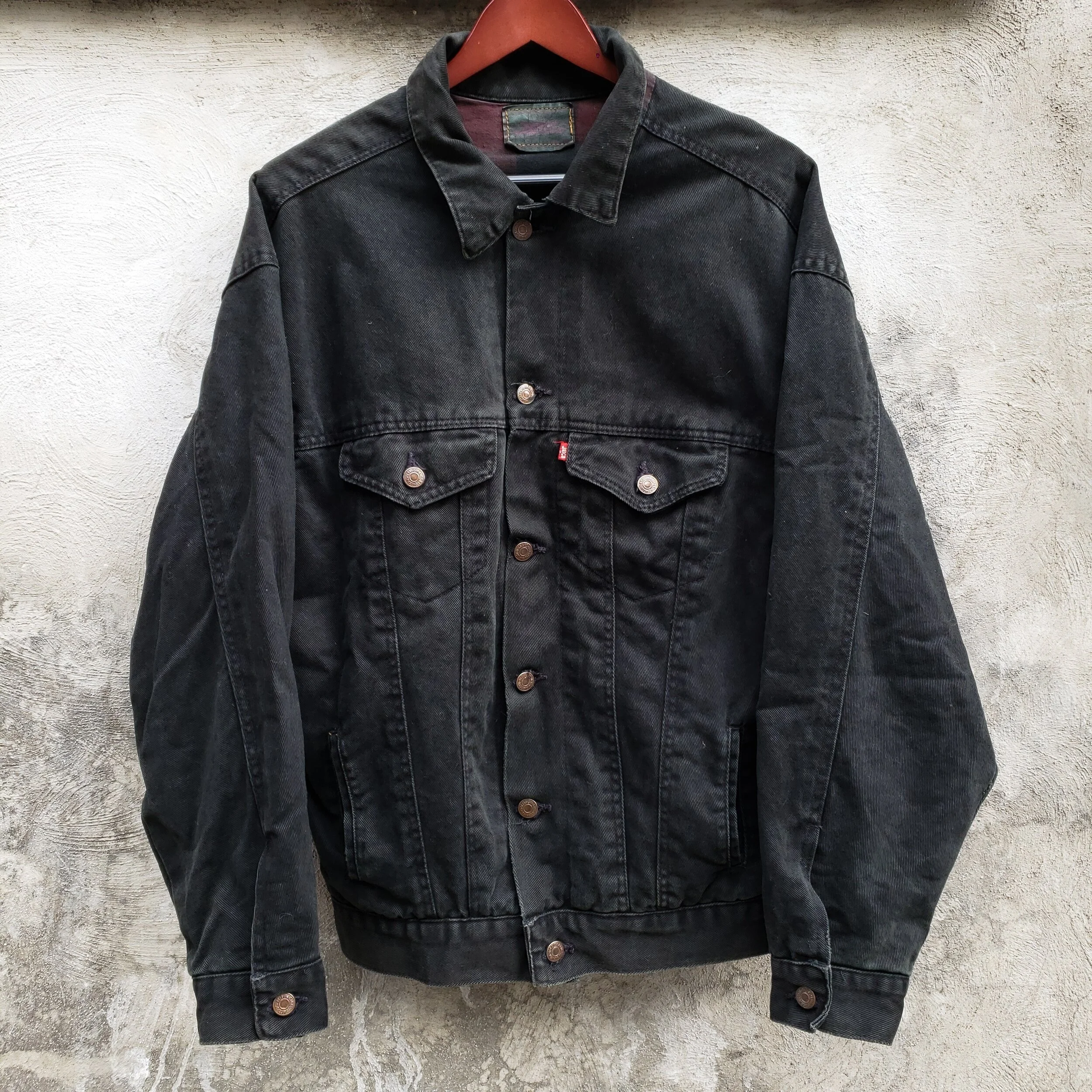 1980's Levi's Black Trucker Type III