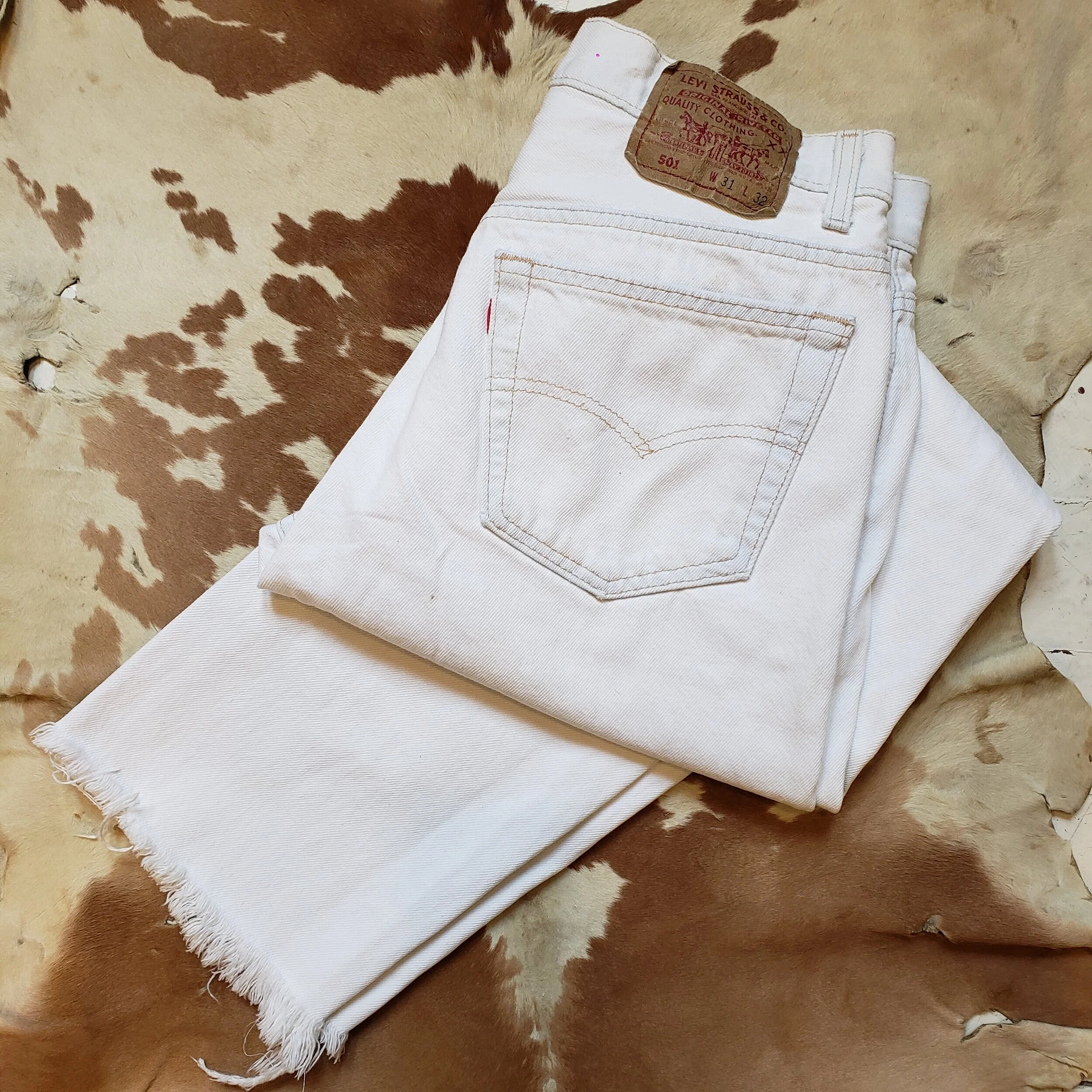 1980's Levi's 501 Redlines