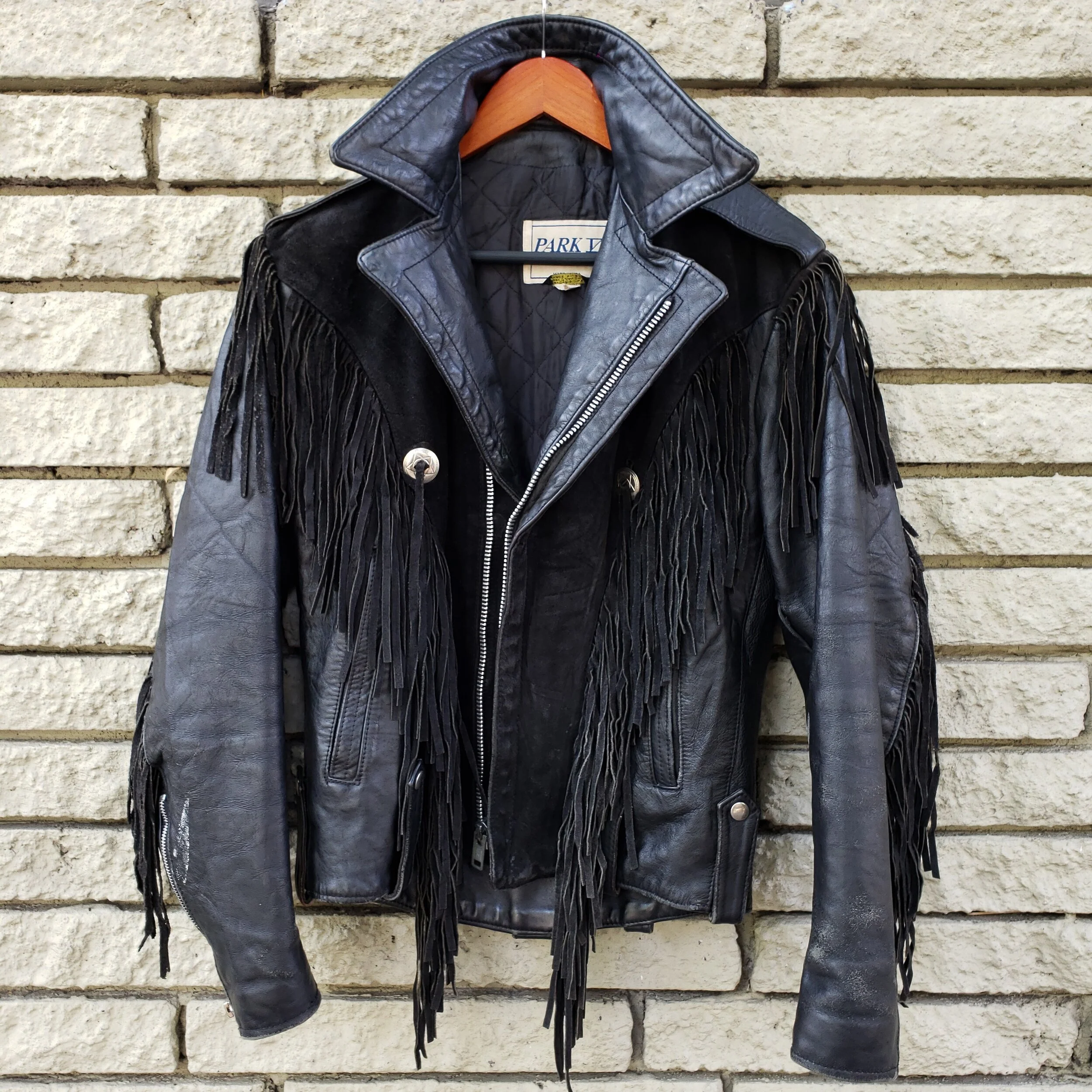 1970's Hendrix Fringe Leather Jacket