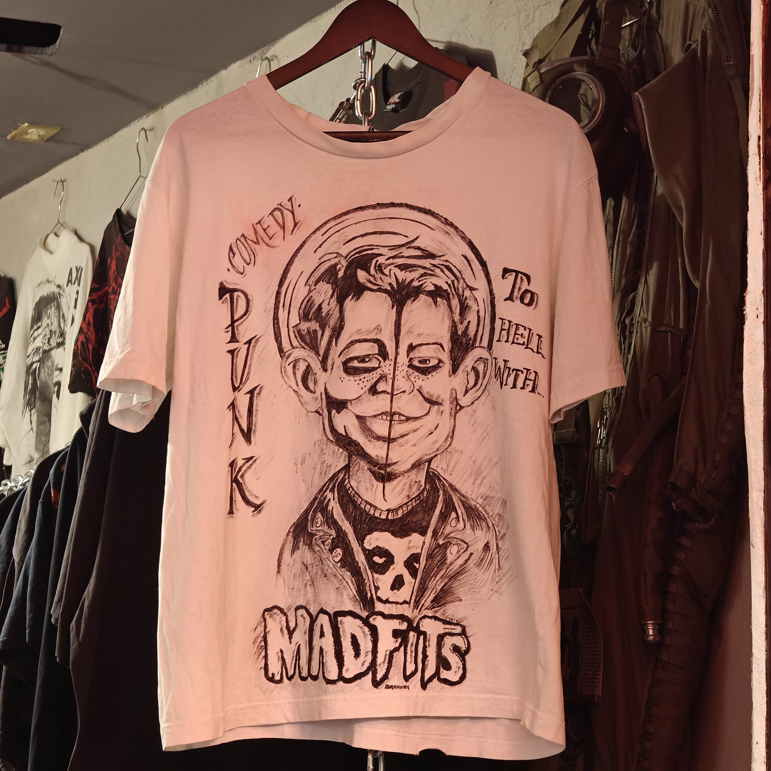 1990s MAD Punk Horror Art Tee