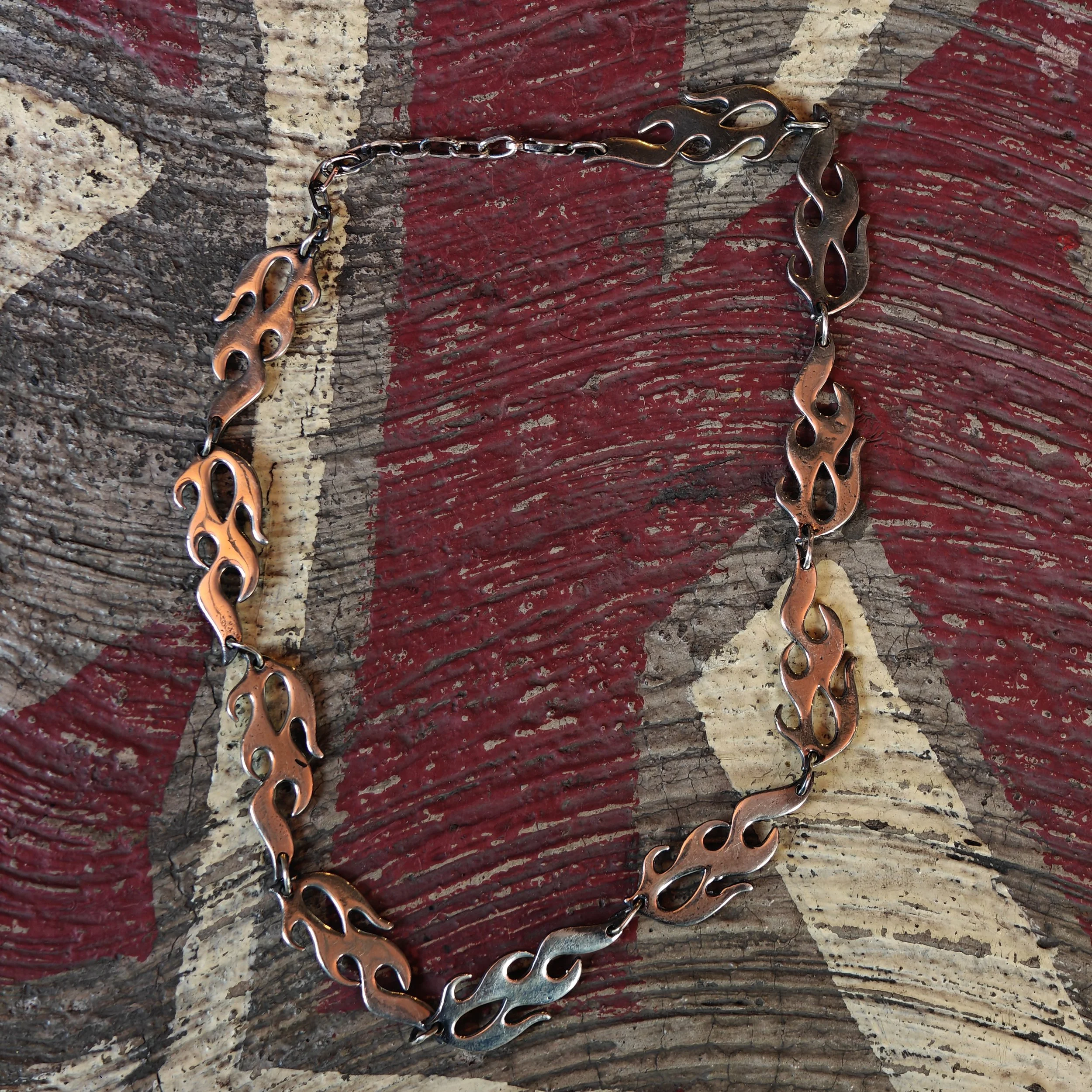 FLAMES CHOKER / PLATA .925