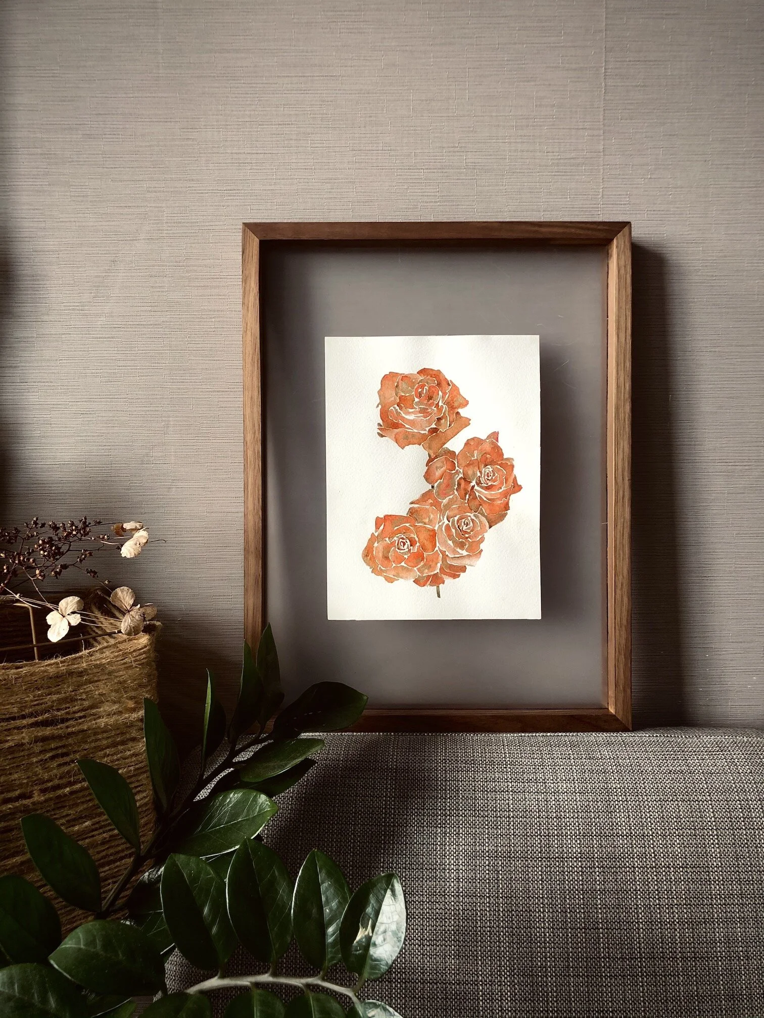 Floral Watercolor Paining - Passion - 4