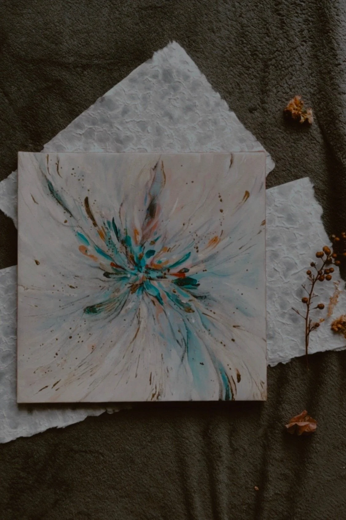 Parisian Sky 巴黎天空 (30x30cm)