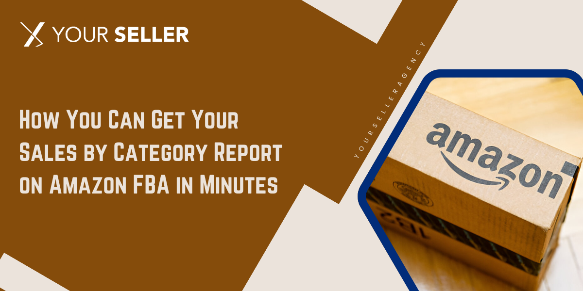 How You Can Get Your Sales by Category Report on Amazon FBA in Minutes