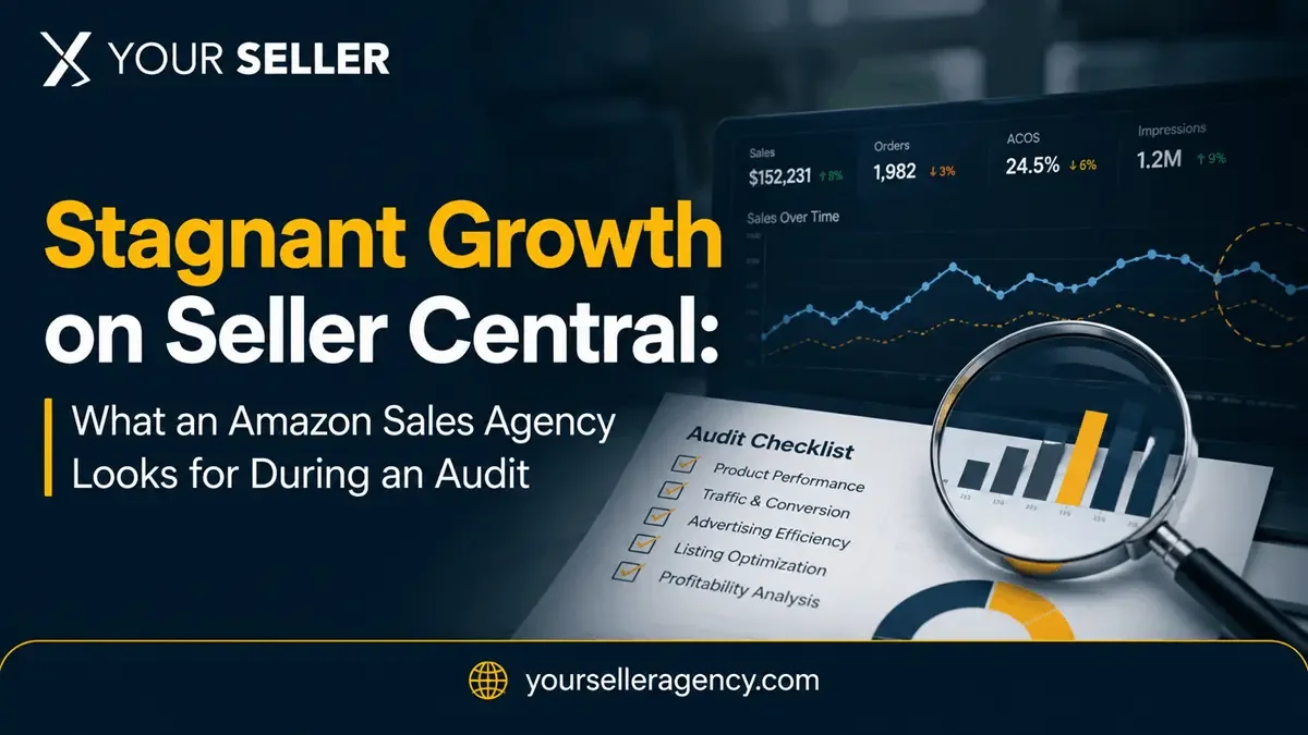 Stagnant Growth on Seller Central: What an Amazon Sales Agency Looks for During an Audit