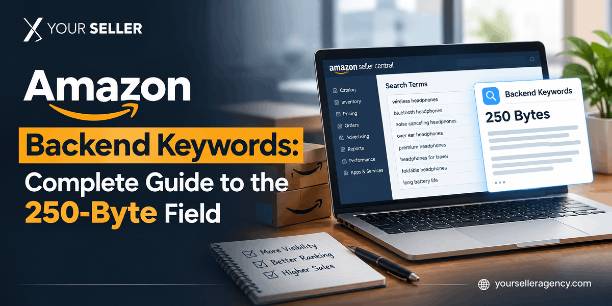 Amazon Backend Keywords: Complete Guide to the 250-Byte Field