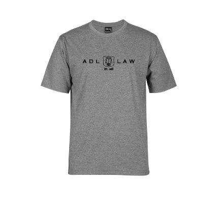 AULSS TEE - GREY MARLE $25