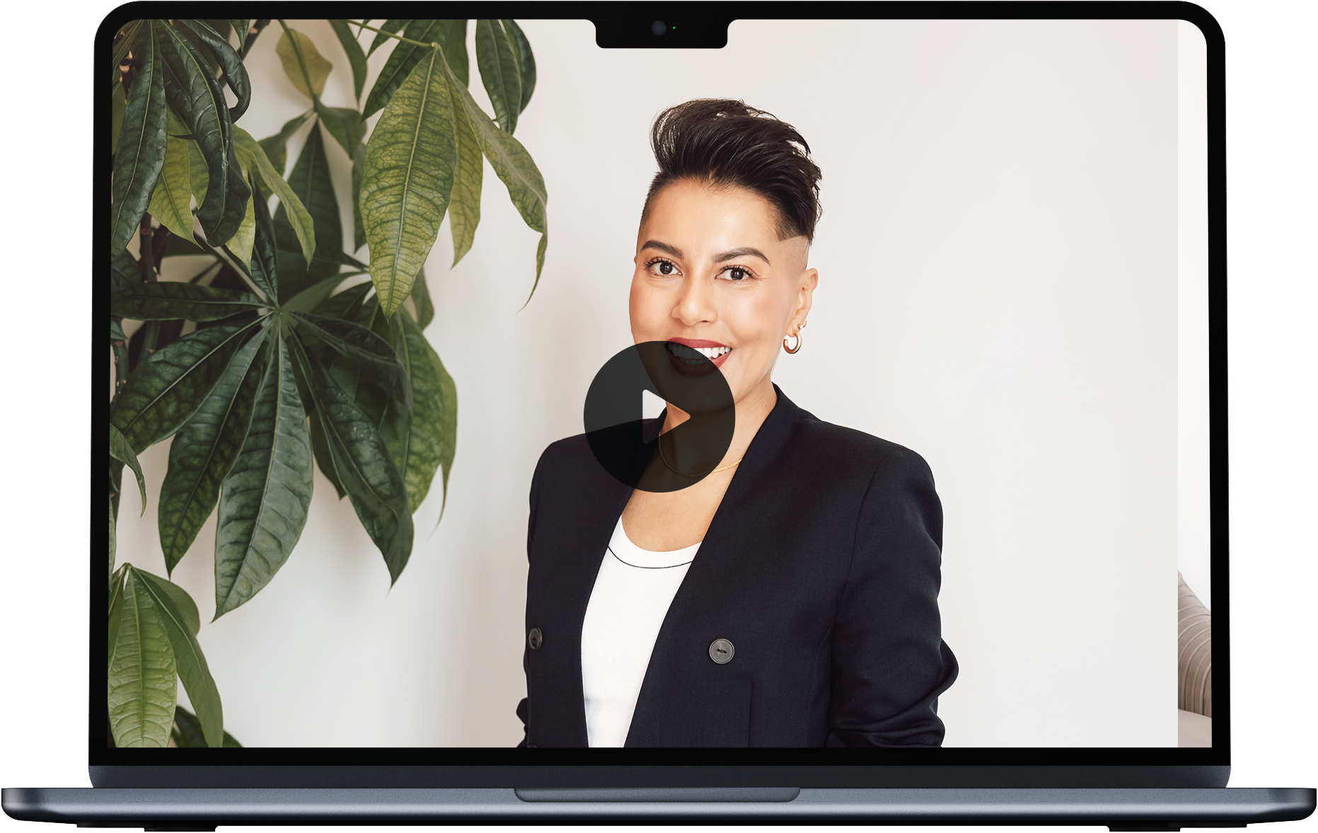A Macbook Mockup of Sharon's Powerful Communication Online Training
