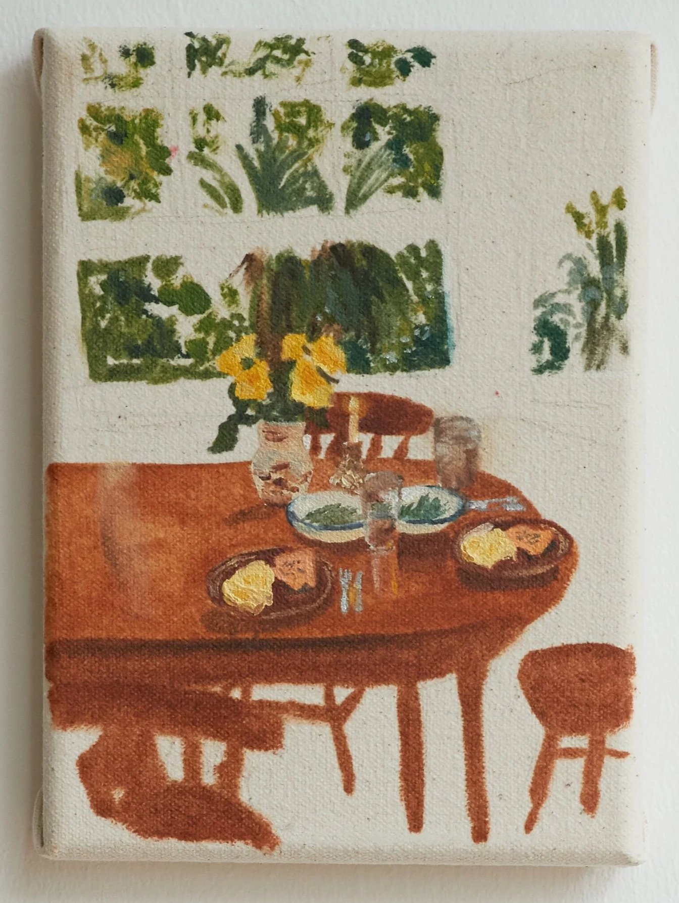 Untitled, 2021, Oil on canvas, 18x13 cm
