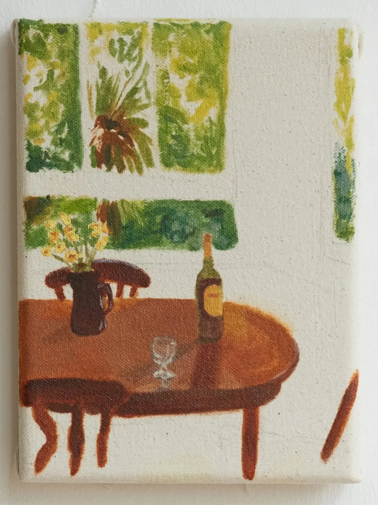 Untitled, 2021, Oil on canvas, 18x13 cm