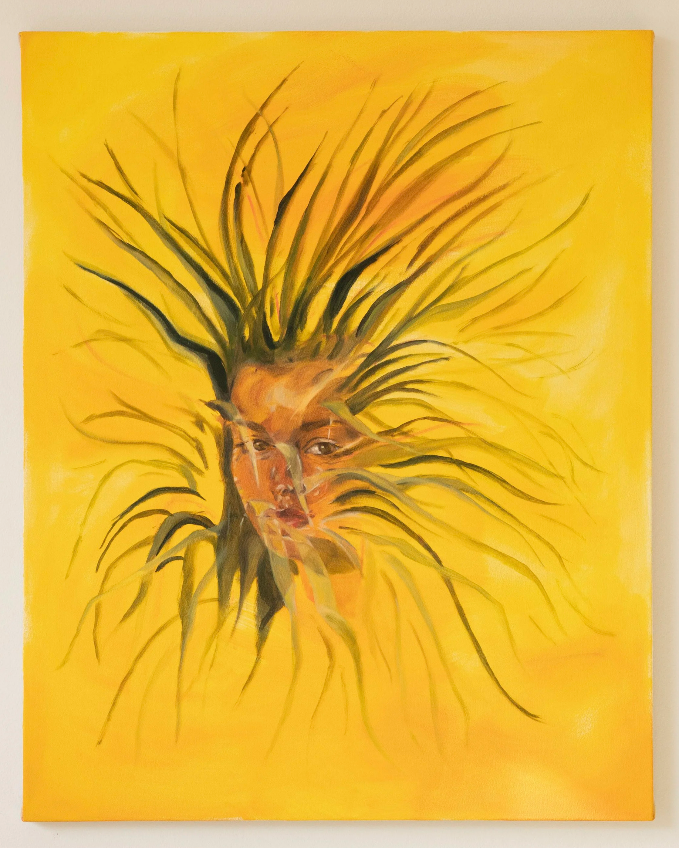 Self Portrait, 2022, Oil on canvas, 