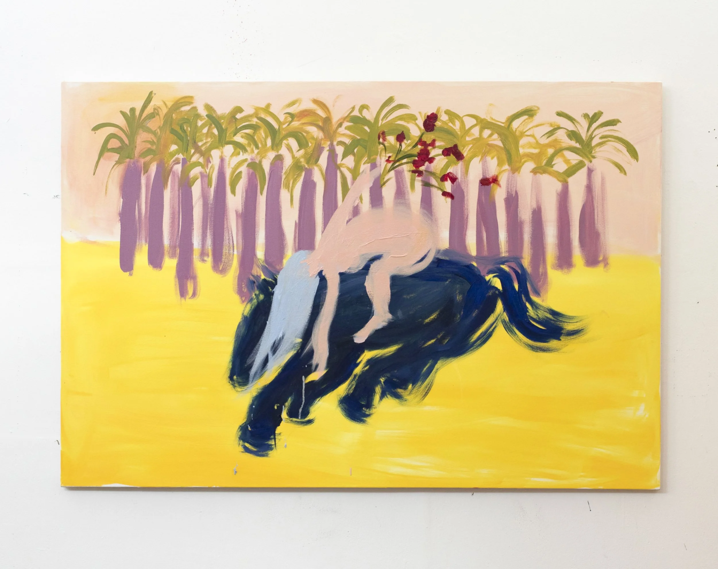 Untitled, 2022, Oil on canvas, 92x137 cm