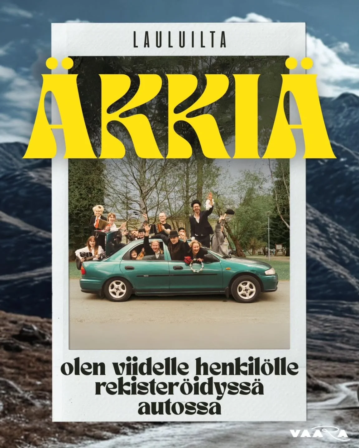 Tunnelmallinen road trip -lauluilta pimeneviin iltoihin! 🎷🥁🍃🚙💃🥂

Jokaisen el&auml;m&auml;ss&auml; tulee hetki, jolloin on pakko ottaa kaverit ja auto alle ja ajaa J&auml;&auml;merelle. 🚙

Tule mukaan vauhdikkaalle musamatkalle / karkumatkalle 