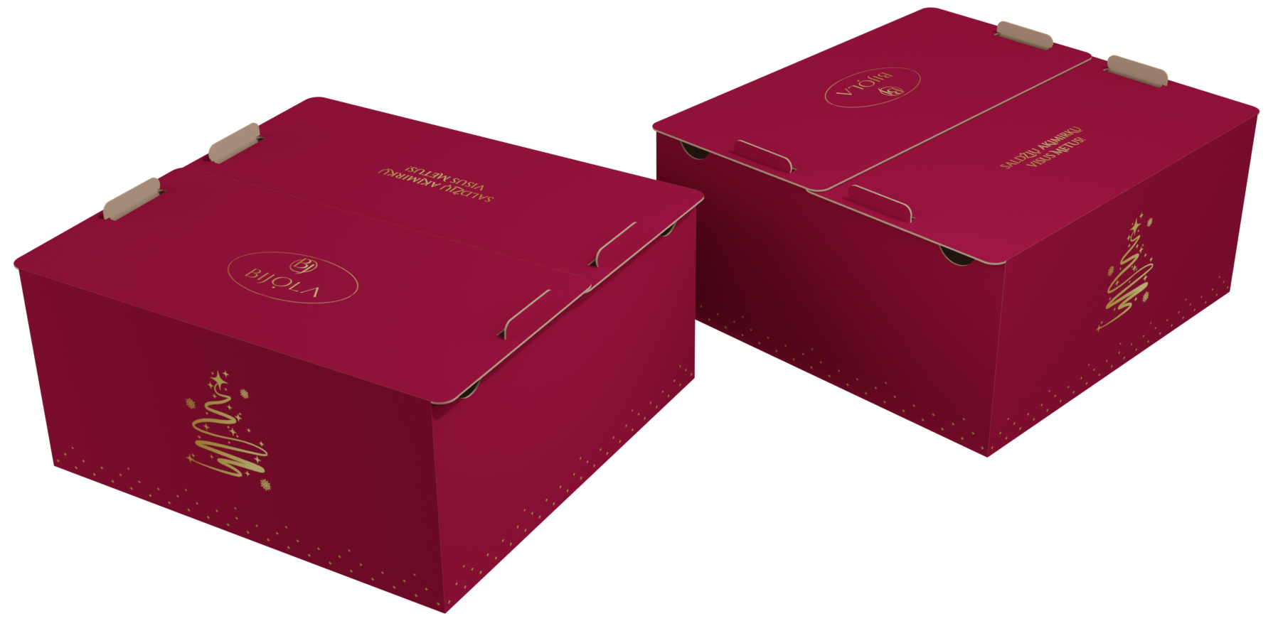 BIJOLA Festive Cake Packaging