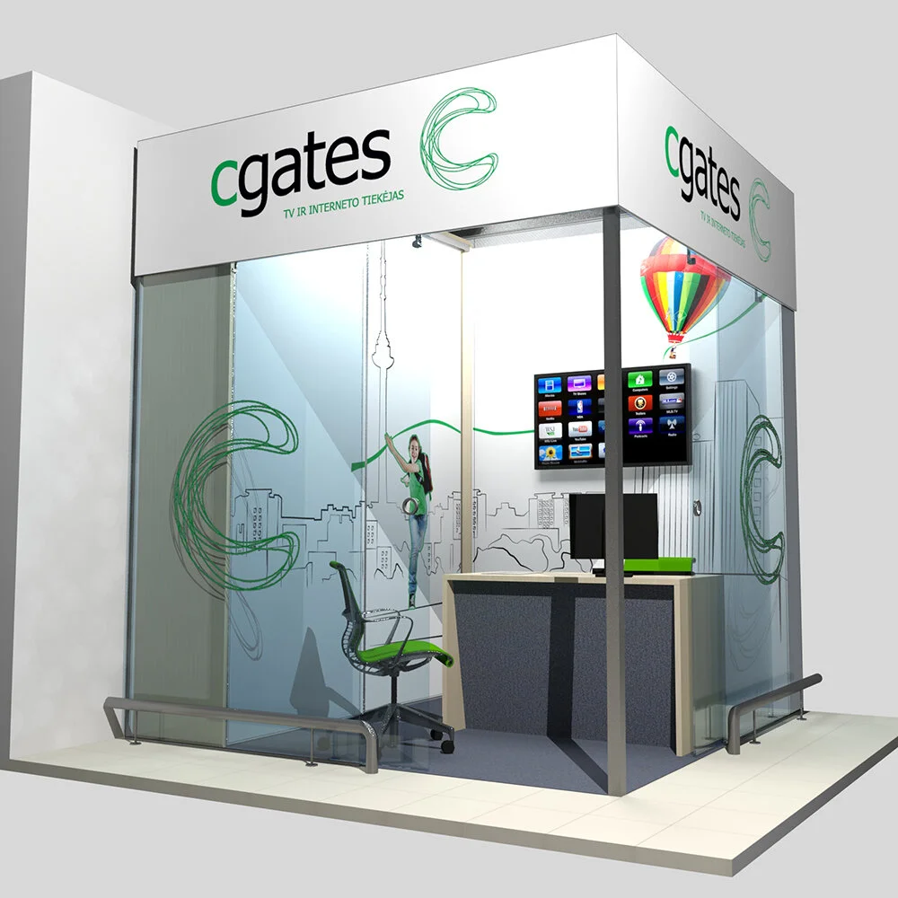 CGATES sienų grafika