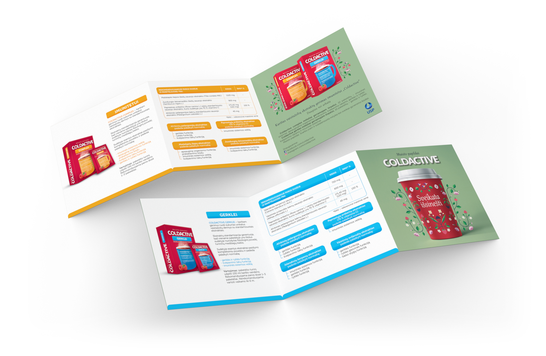 COLDACTIVE lankstukas