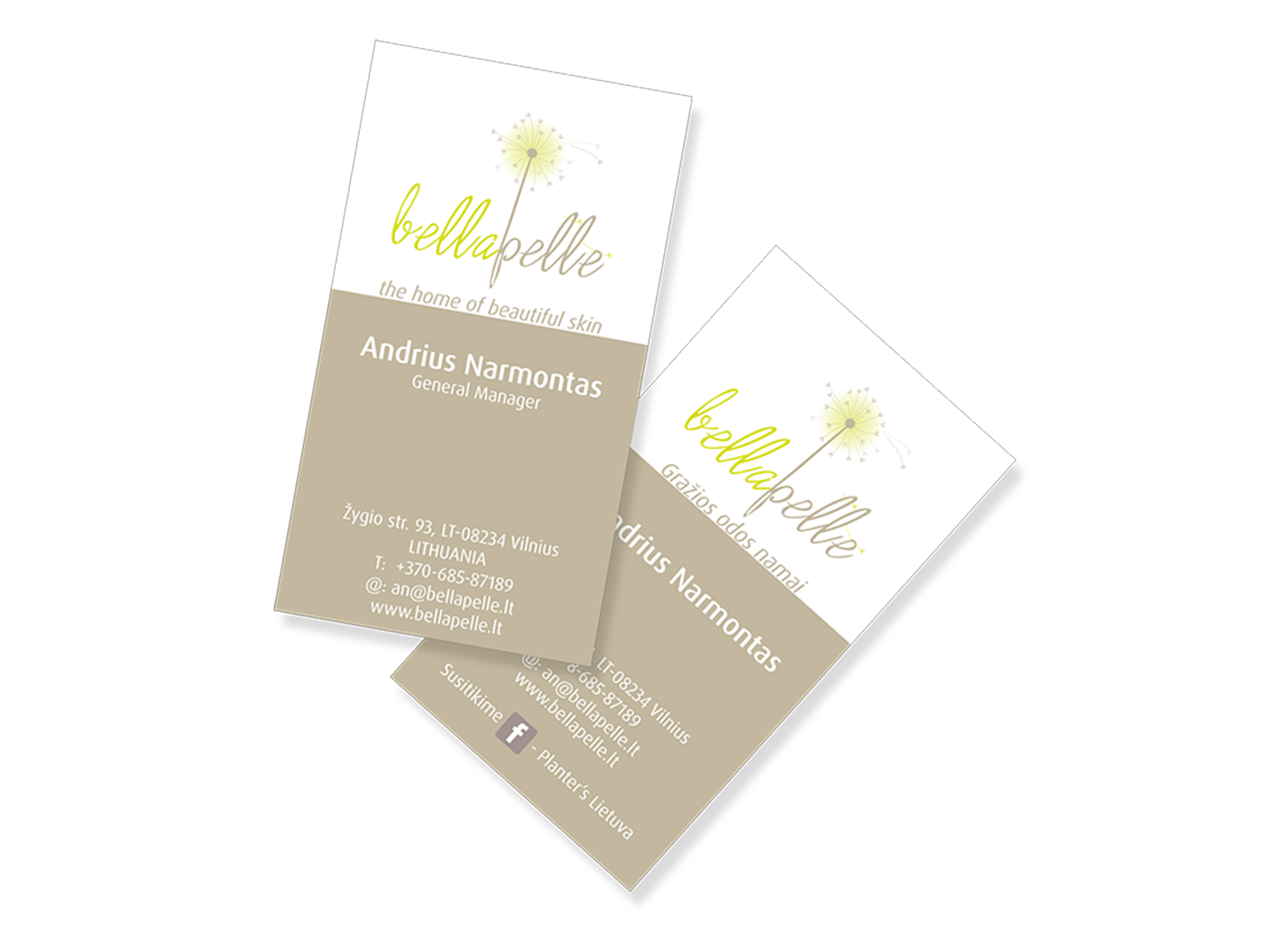BELLAPELLE business cards