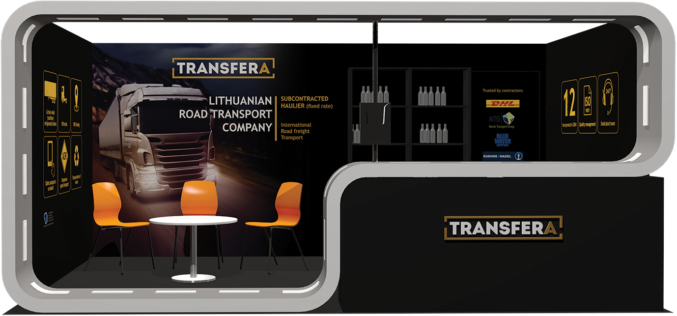 transfera exhibition stand