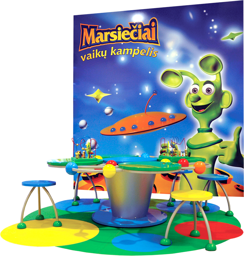 MARSIEČIAI children’s play corner in EUROVAISTINĖ pharmacies