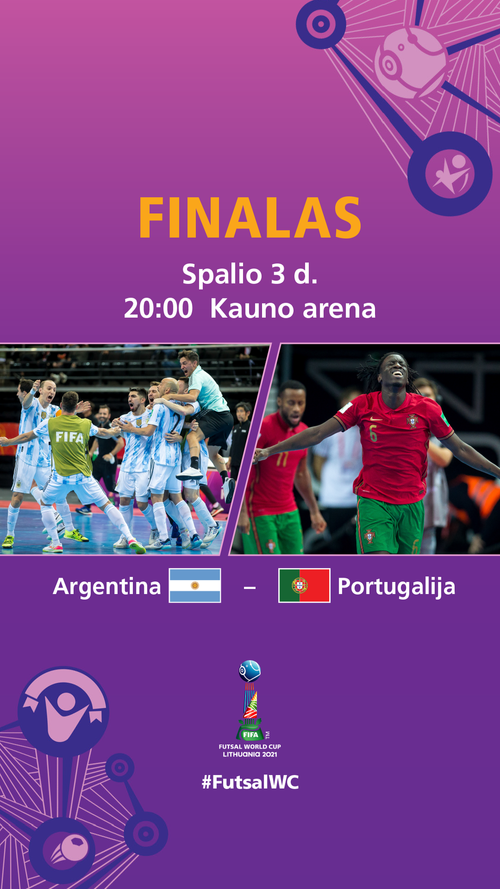 
FIFA Futsal World Cup Lithuania 2021™ banner