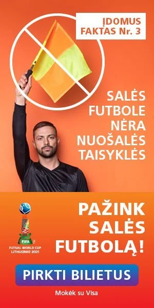 
FIFA Futsal World Cup Lithuania 2021™ banner