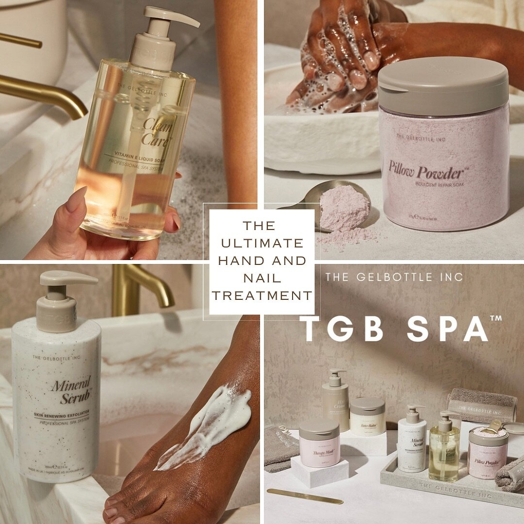 **NEW TREATMENTS COMING SOON** The Gel Bottle Spa manicure and Pedicure treatments, a luxury treatment for your hands and feet.  We&rsquo;ll be launching these new treatments next week with an introductory offer 🤍 Keep an eye on our stories for laun