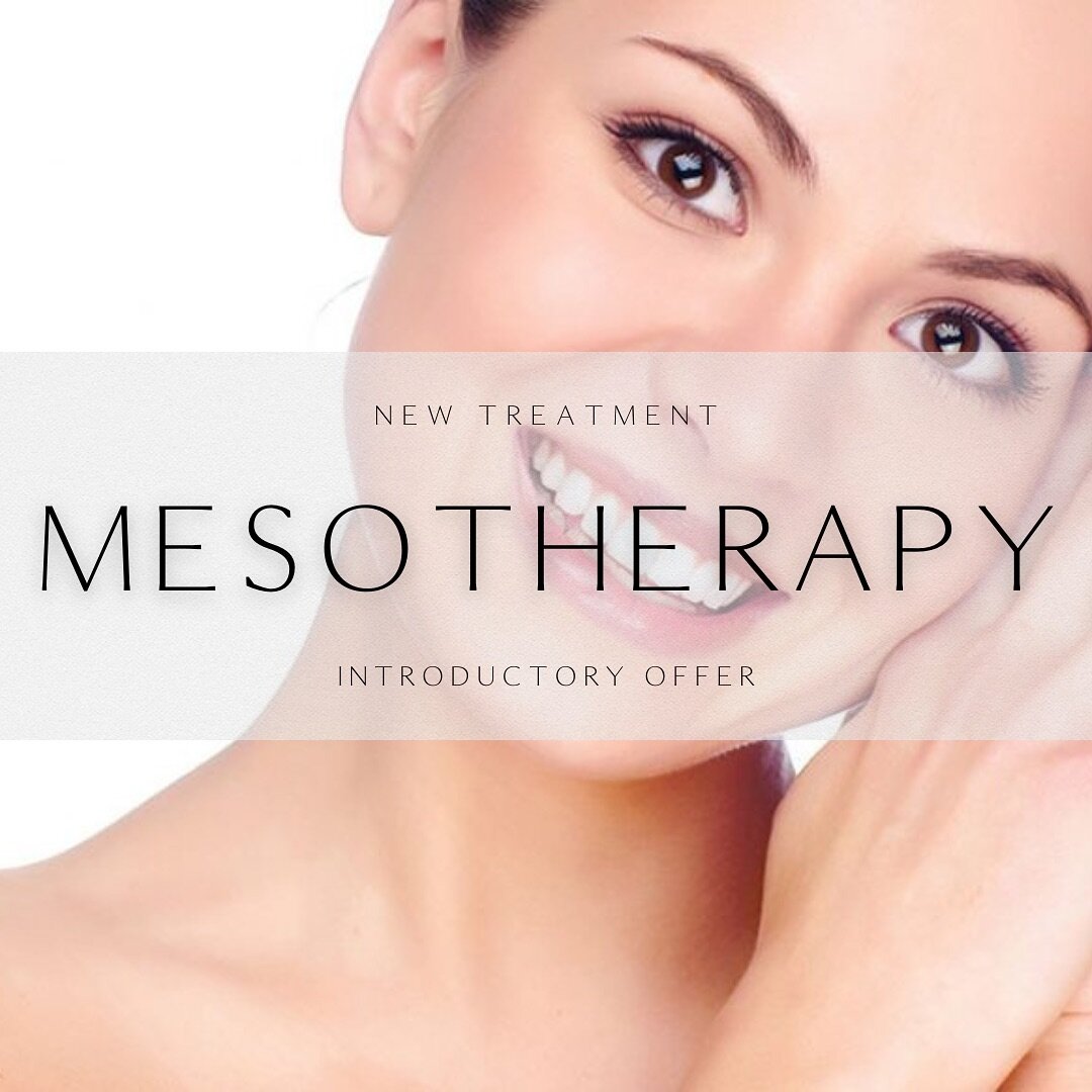 Brand New Treatment ✨ 

🌟 Introducing Mesotherapy: Your Ultimate Skin Revitalization Solution! 🌟

🔍 What is Mesotherapy?
Mesotherapy is a cutting-edge cosmetic procedure that involves injecting a customized cocktail of vitamins, minerals, amino ac