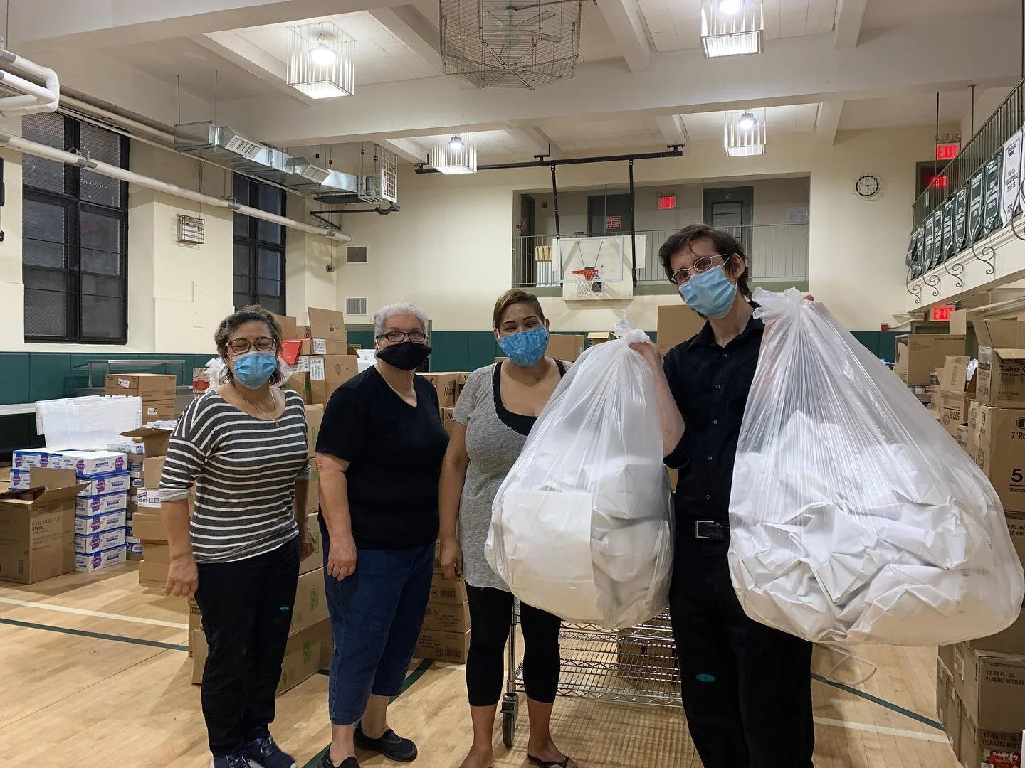 Here is our most recent distribution we delivered 35 care packages with the Downtown Independent Democrats. These PPE care packages were distributed June 29th to the Church of the Village in lower Manhattan. 
We hope everyone is staying safe!