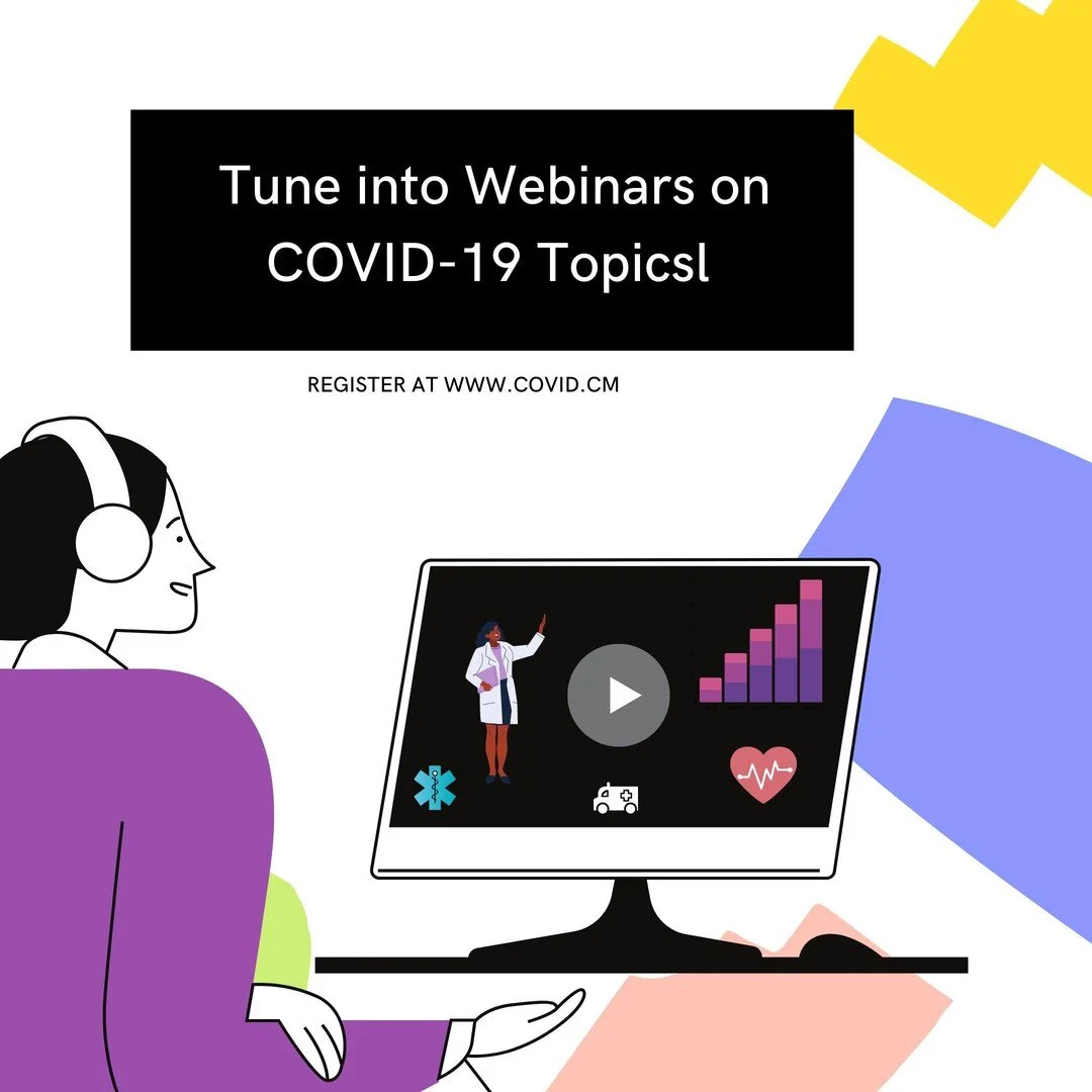 The COVID Foundation has been hosting webinars and podcasts on the future of telemedicine, mental health awareness, education, and much more. Tune in for free sessions at https://www.covid.cm/webinars
