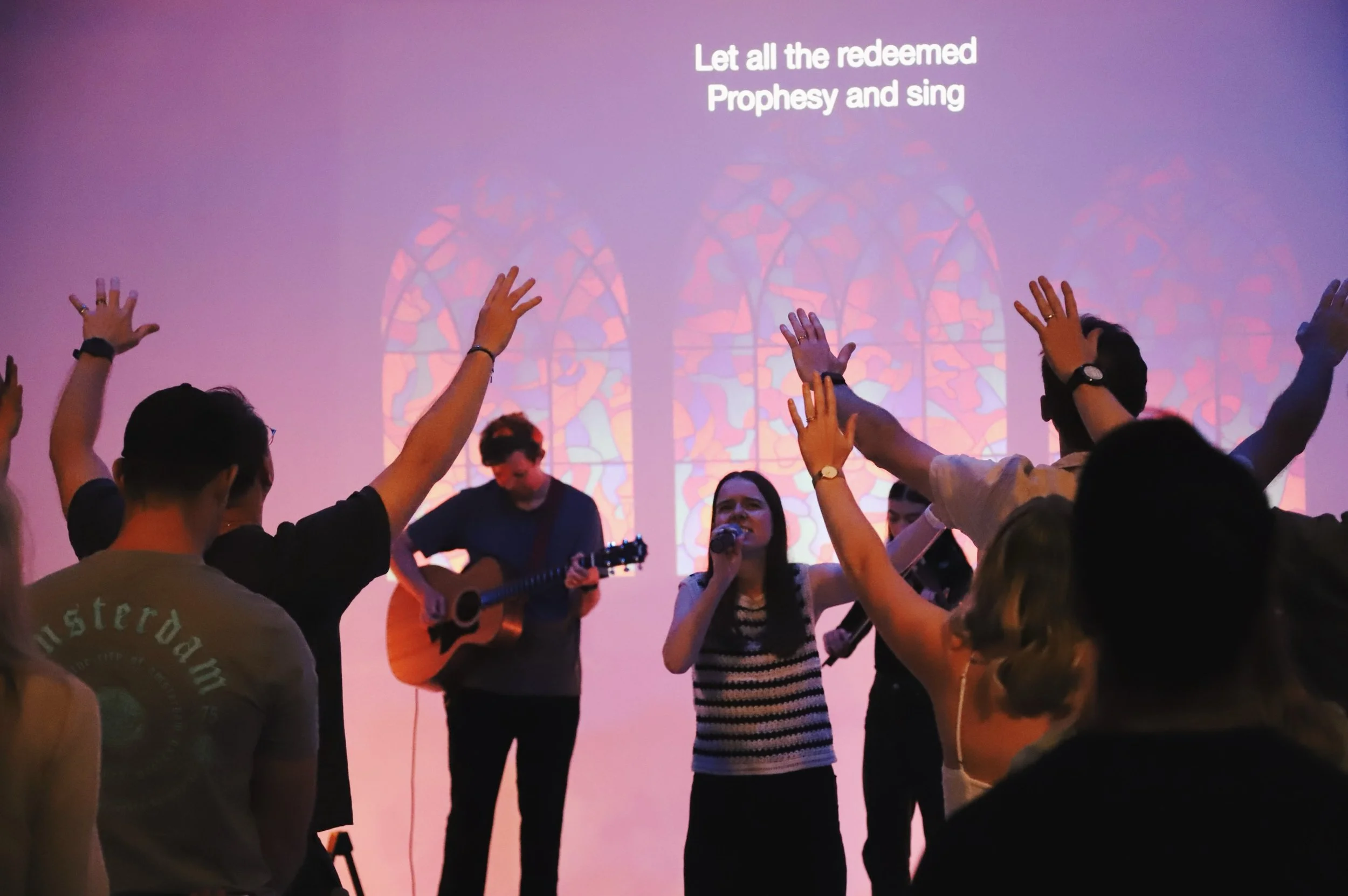 Church was on FIRE this Sunday! 🔥There was such a tangible sense of the Holy Spirit moving as we gathered in worship, and we simply did not want to leave His presence! 
Continuing our Church on Fire series, Ps. Phil preached on the gifts of tongues 