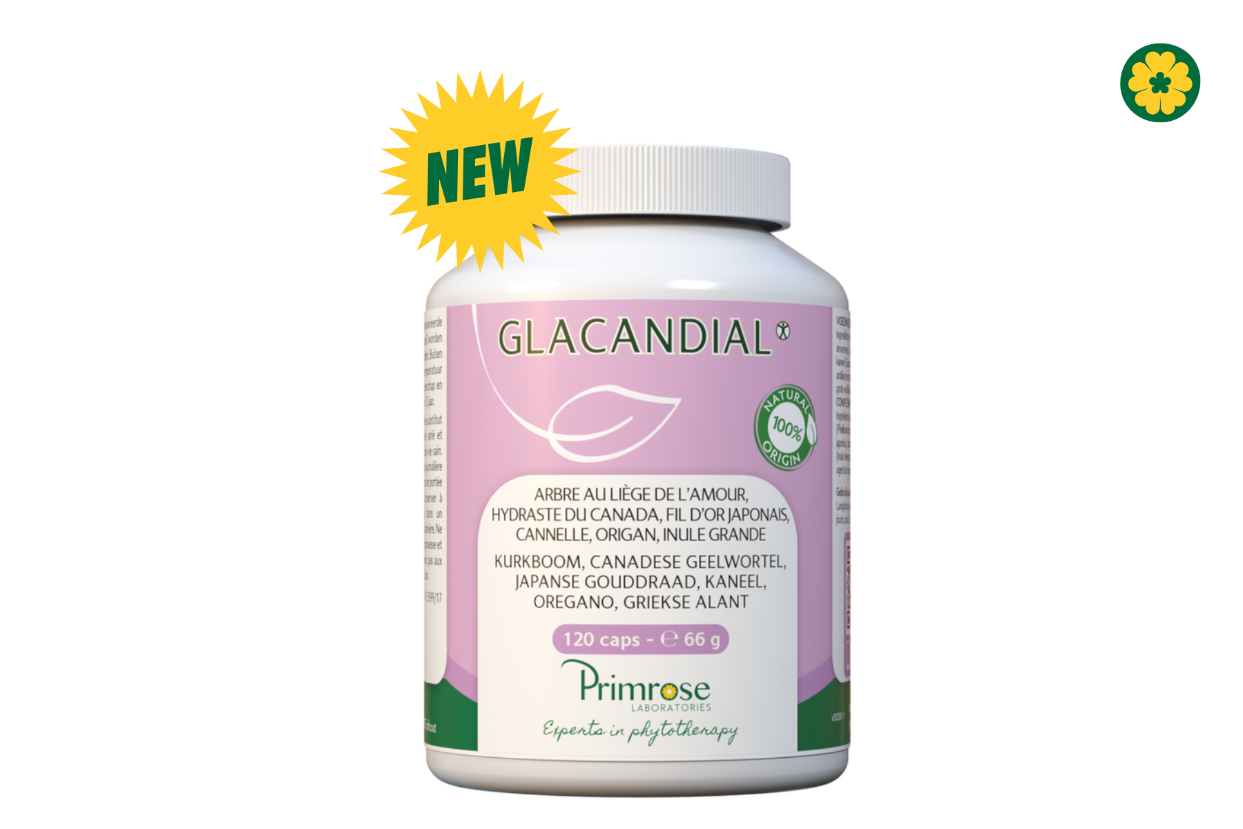 Glacandial: Supporto botanico naturale per l'equilibrio femminile
