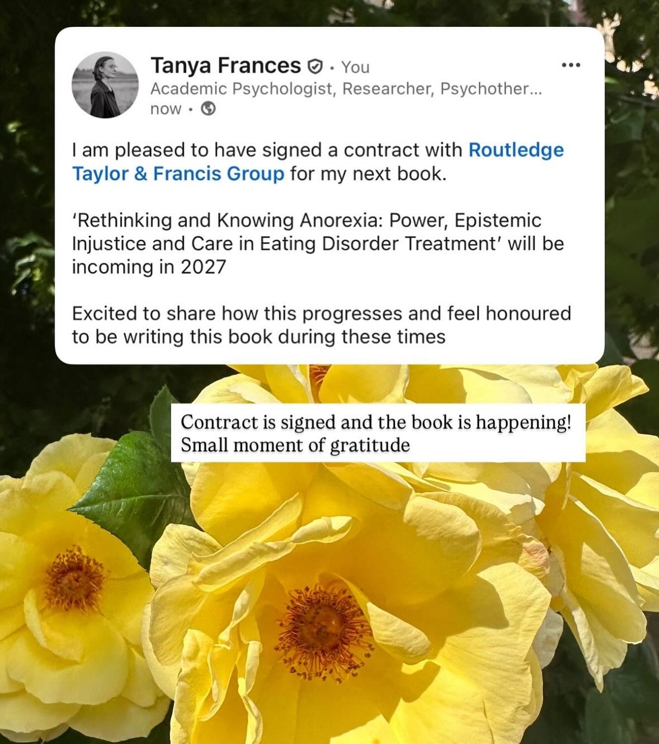 New book incoming in 2027.

I&rsquo;m too excited to keep this to myself. Writing is a real privilege in so many ways and I&rsquo;m grateful to be in a position where I can write about what matters and hope that it contributes to community and collec