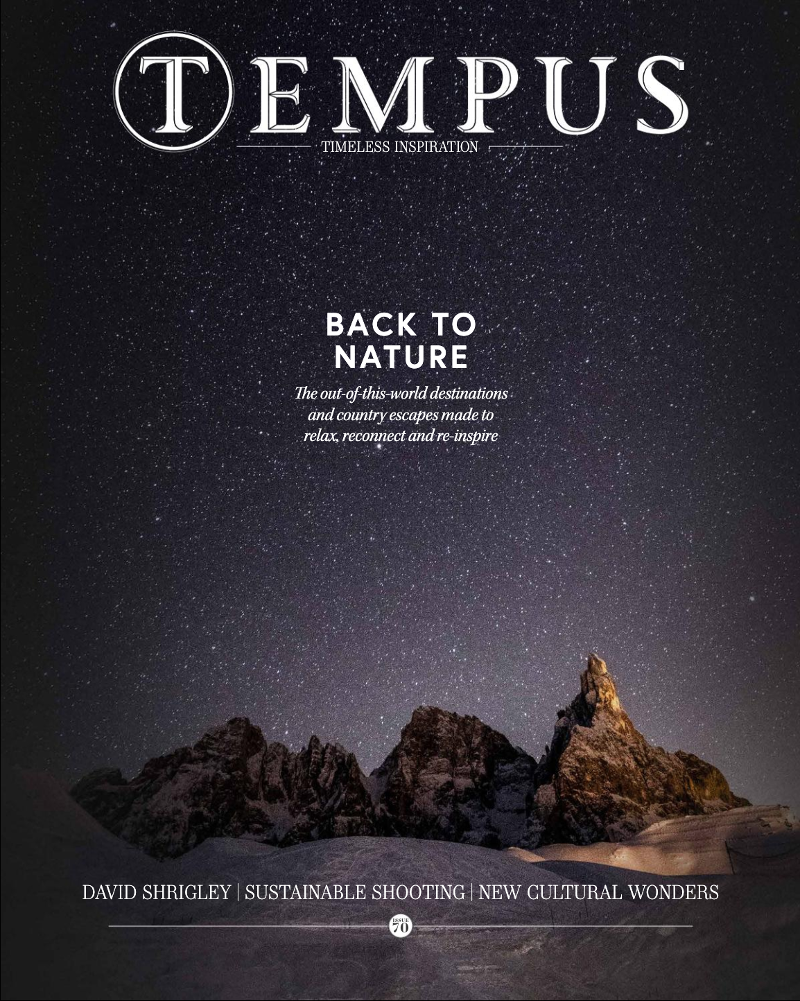 Tempus Magazine, UK - The Luxe List