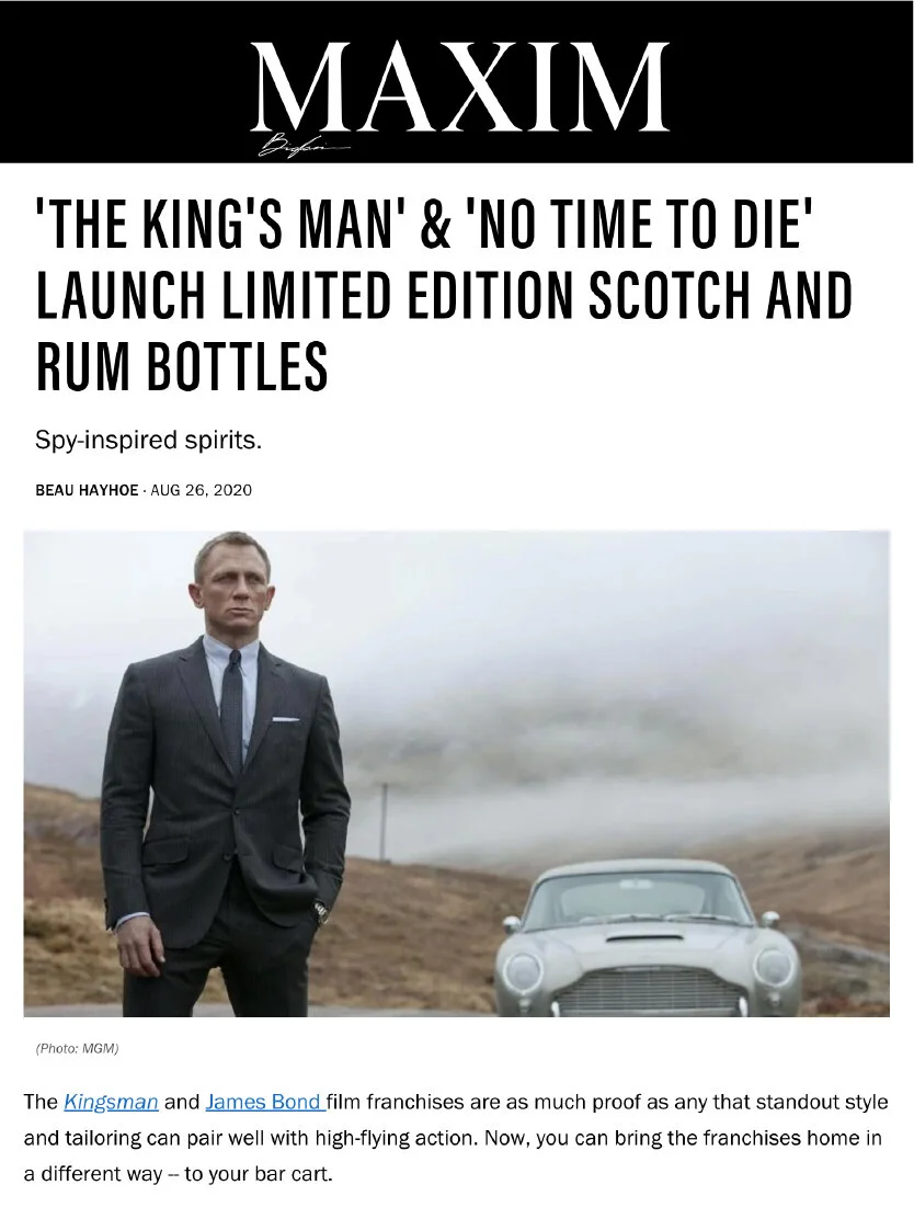 Maxim - Limited Edition Spy Spirits