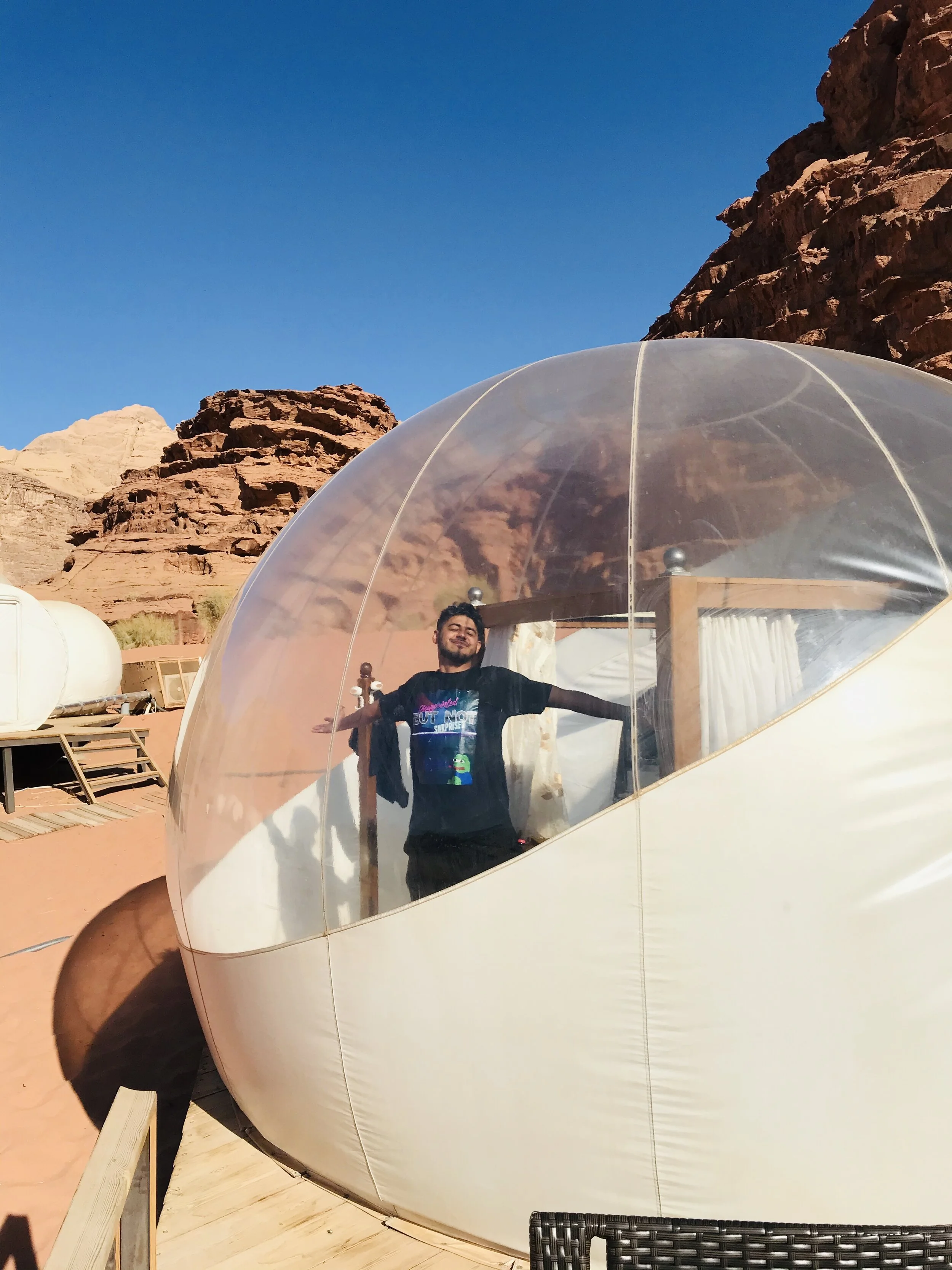 Bubble Tent in Jordan