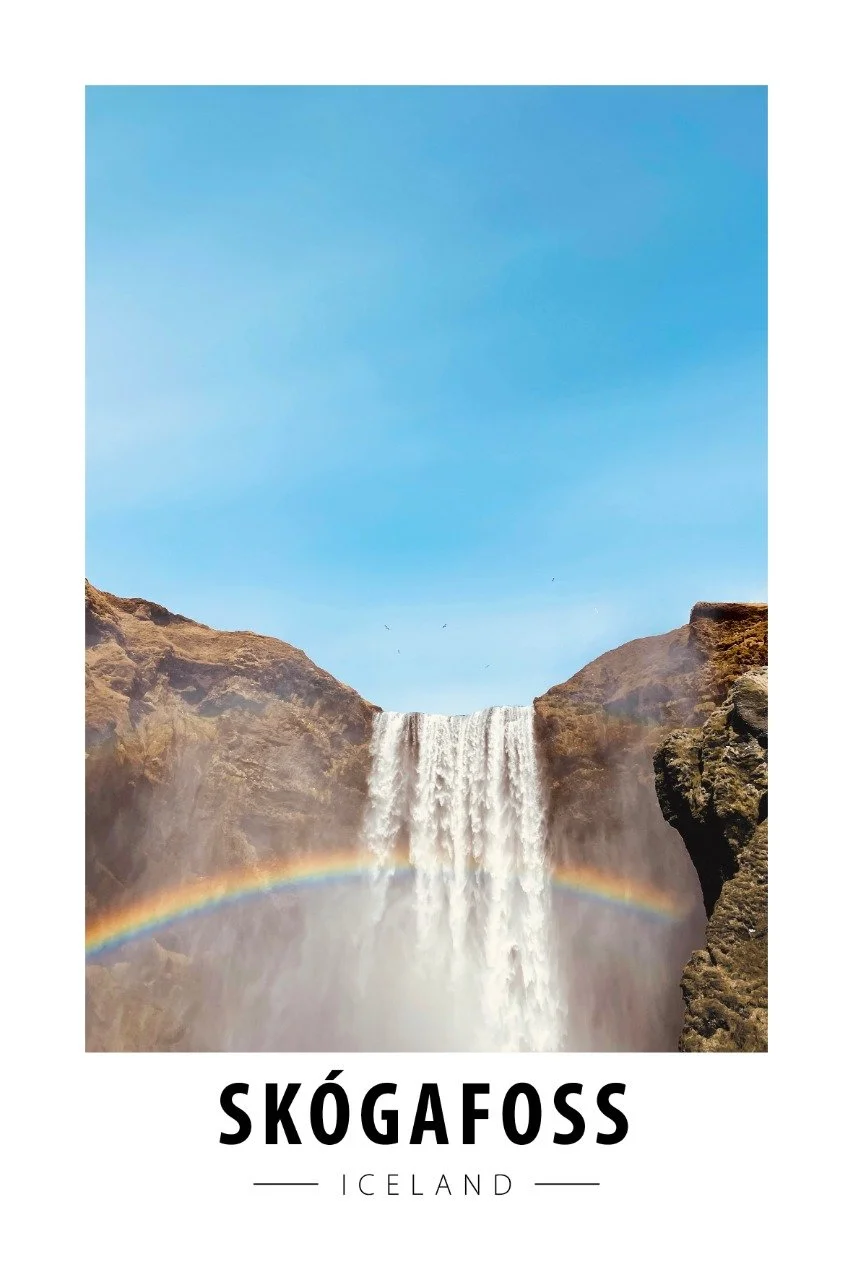 Skogafoss Iceland Etsy Prints