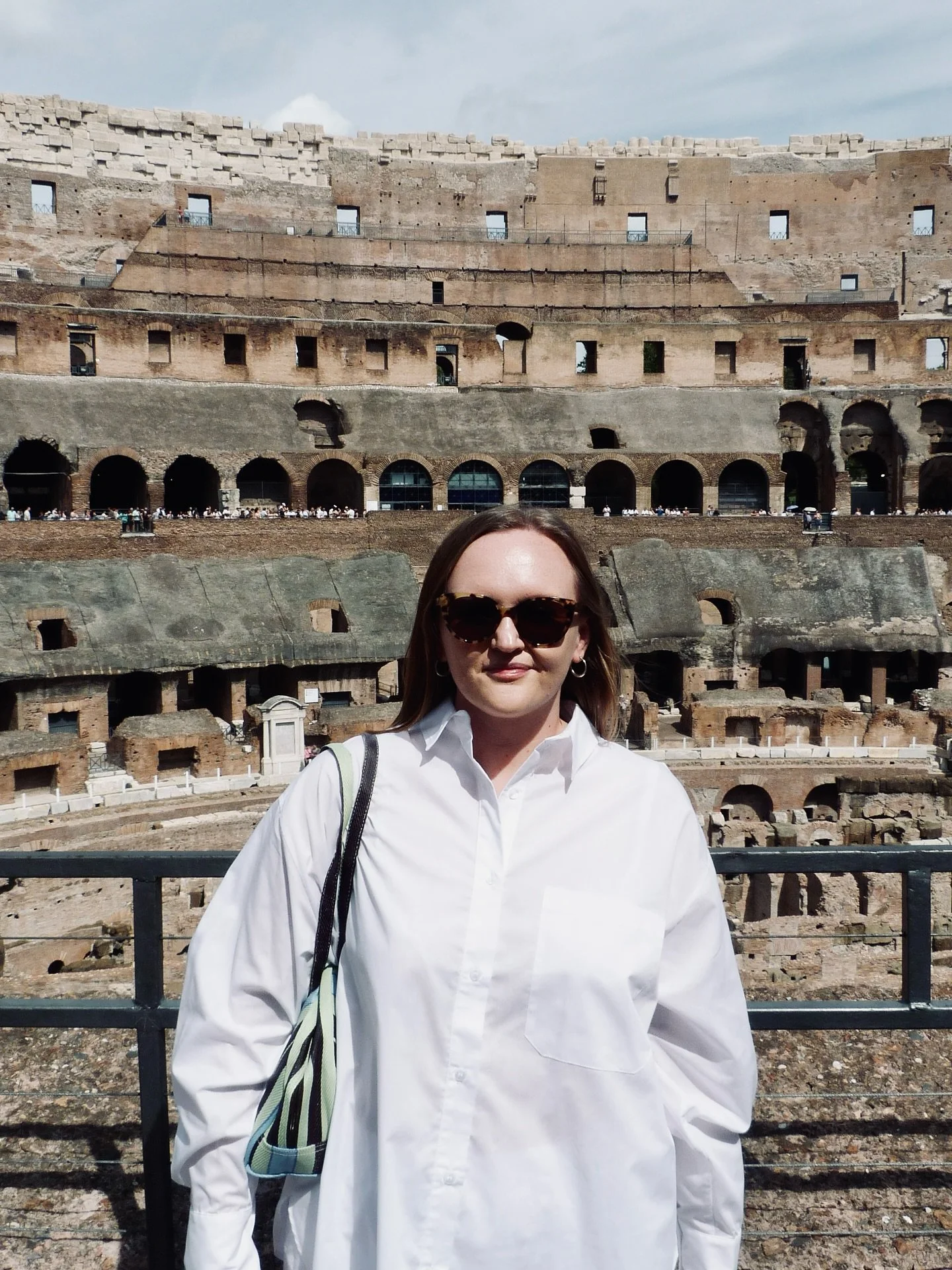 visited the Colosseum mid-September expecting less crowds, how wrong we were @moesherif 🥲